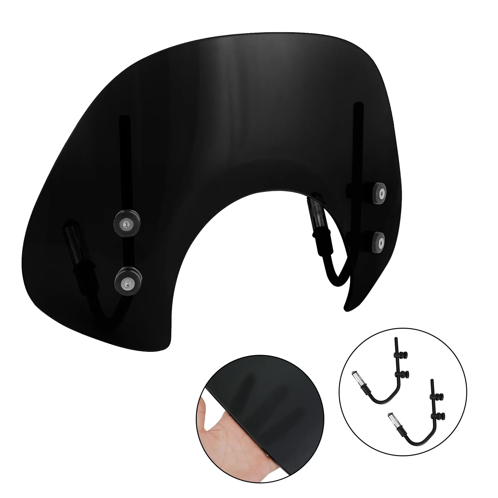 Vespa Primavera 150 2014-2021pare Kratko vetrobransko steklo