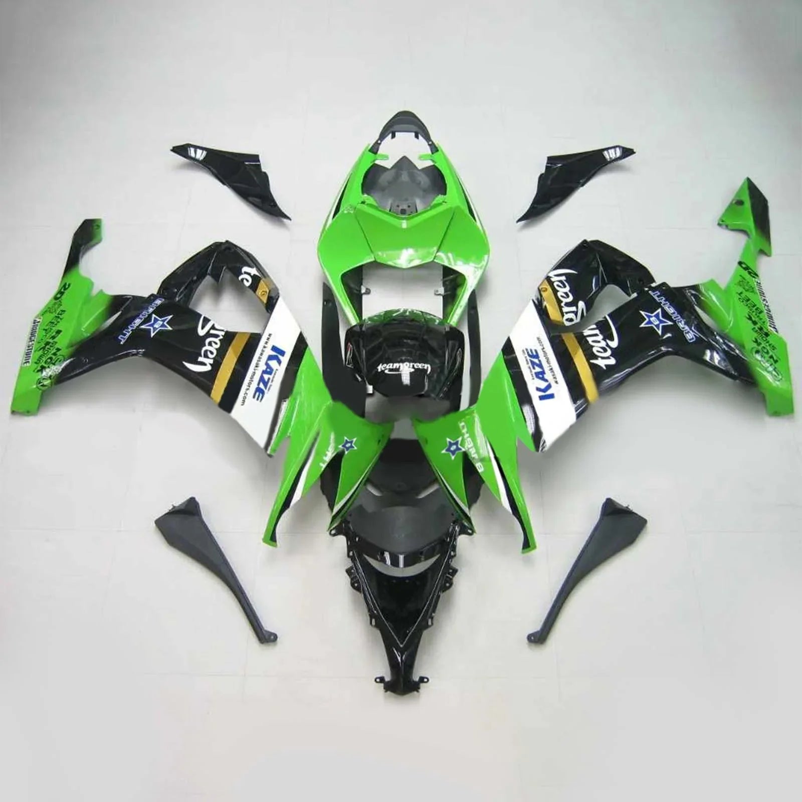 Amotopart kuipset voor Kawasaki ZX10R 2008-2010 Generiek
