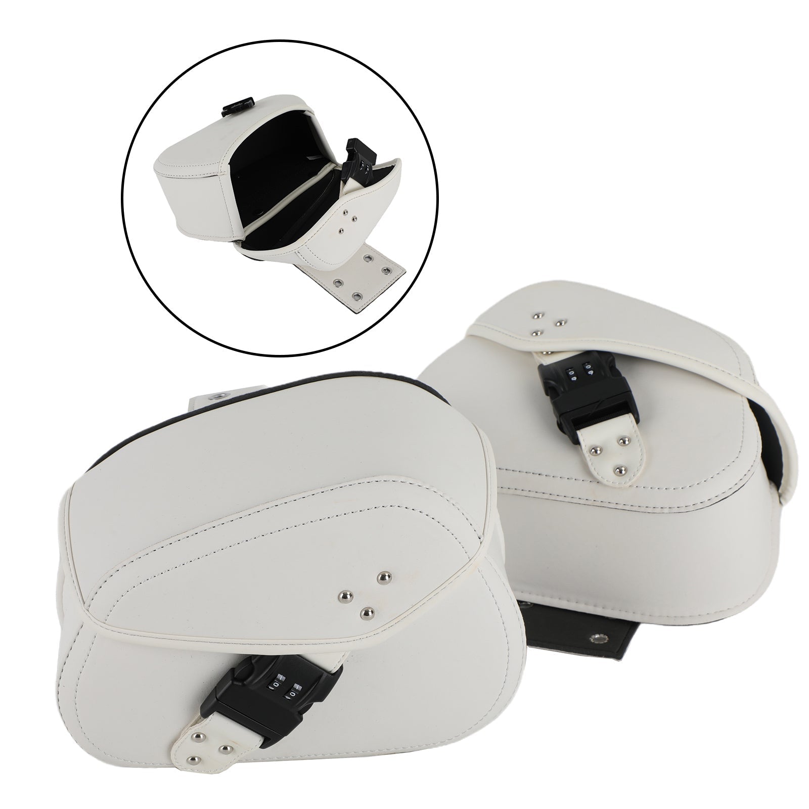 1 paire de sacoches de selle rétro pour vélo électrique de moto Sacoche latérale sac à outils générique