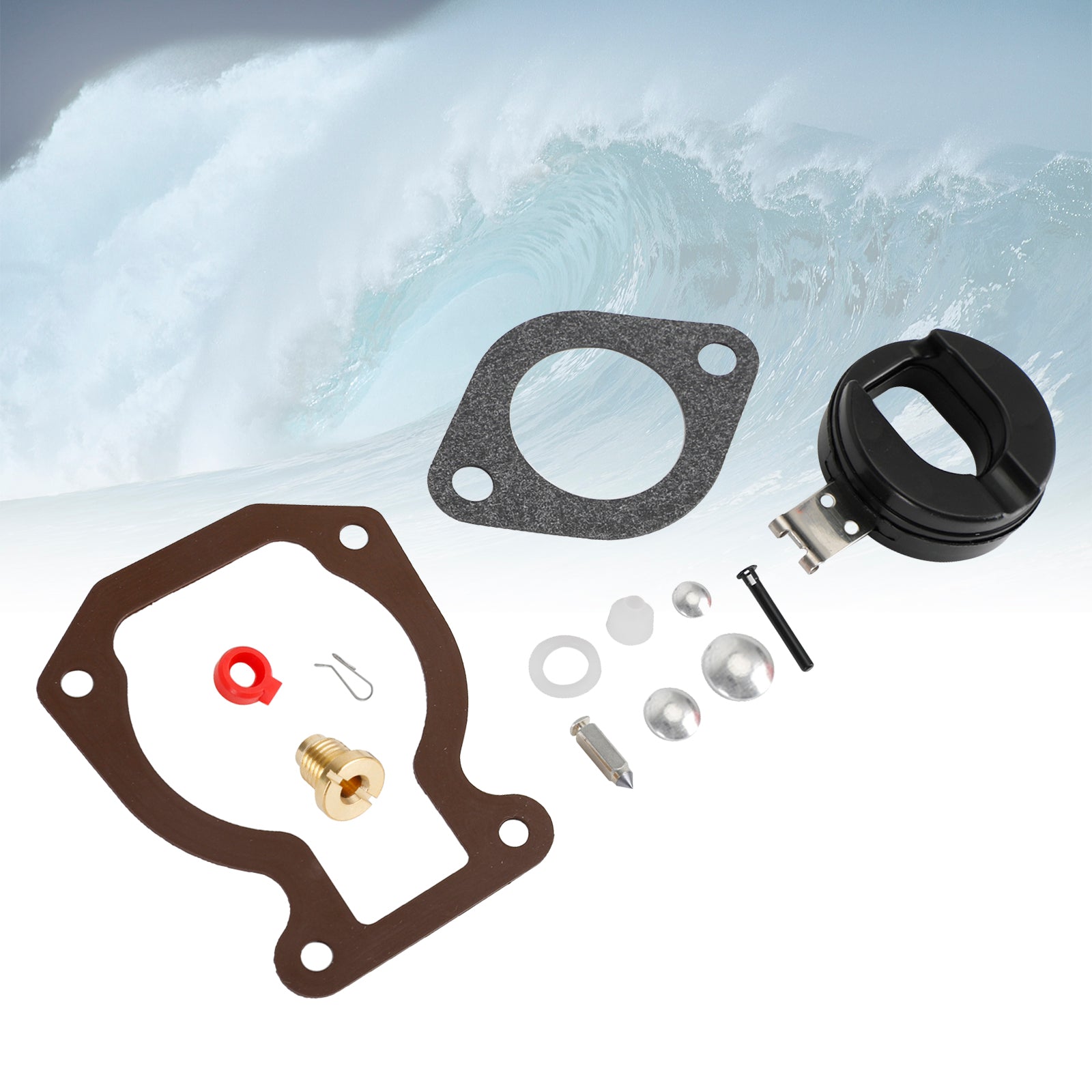 Johnson Evinrude 9.9 HP 15 HP 1974-88 398453 Kit de reconstruction de carburateur Carb