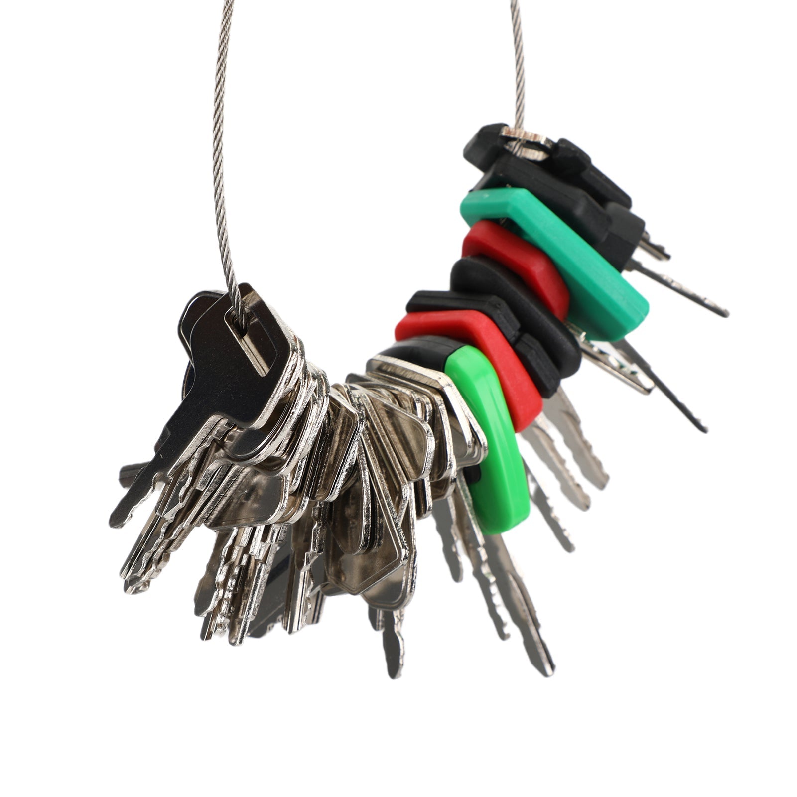 35-delige contactsleutelset voor zware bouwmachines voor Cat Case JD Komatsu