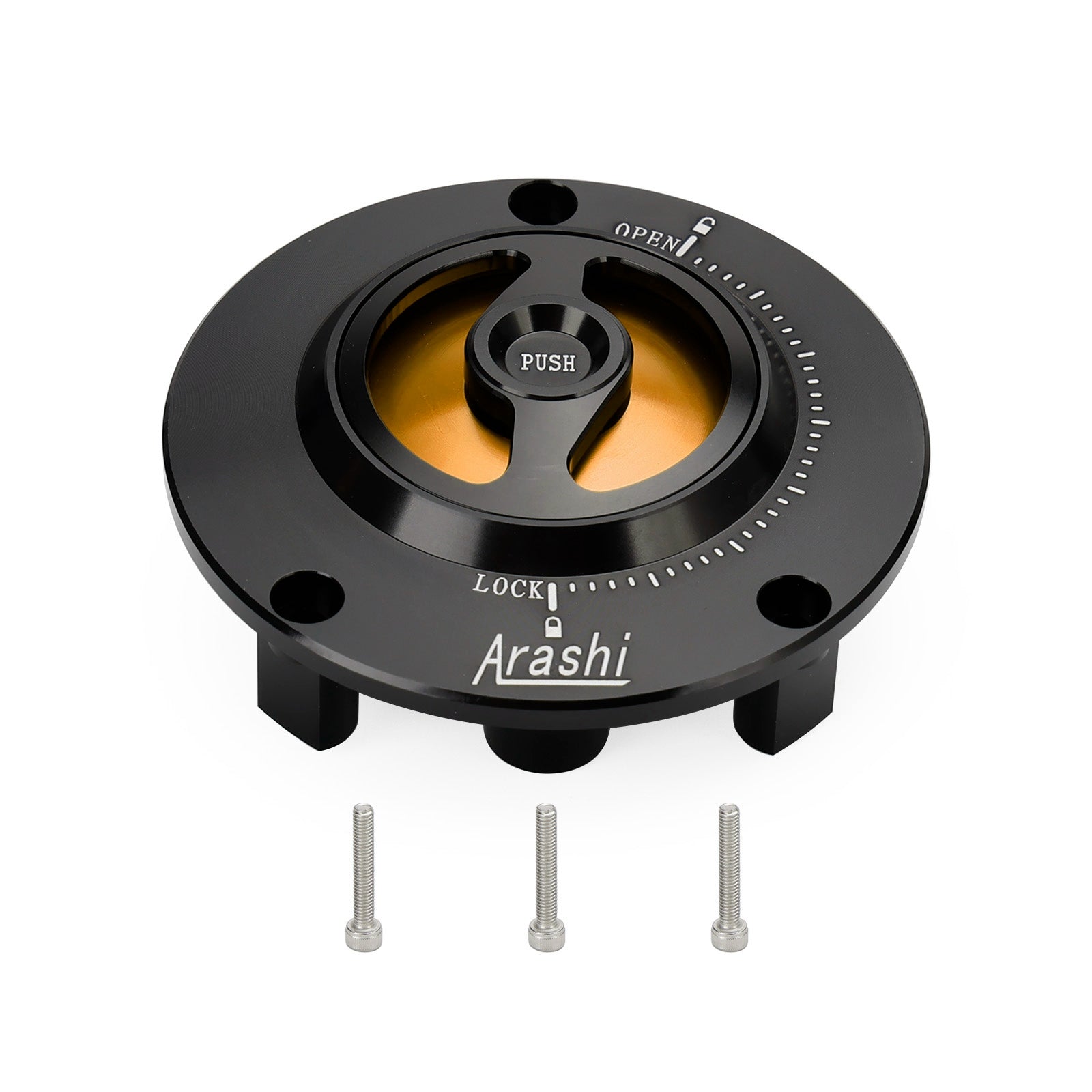 HONDA CB650R CB650F CBR650F CBR650R 2014-2023 Tappo di serbatoio del carburante senza tasto CNC