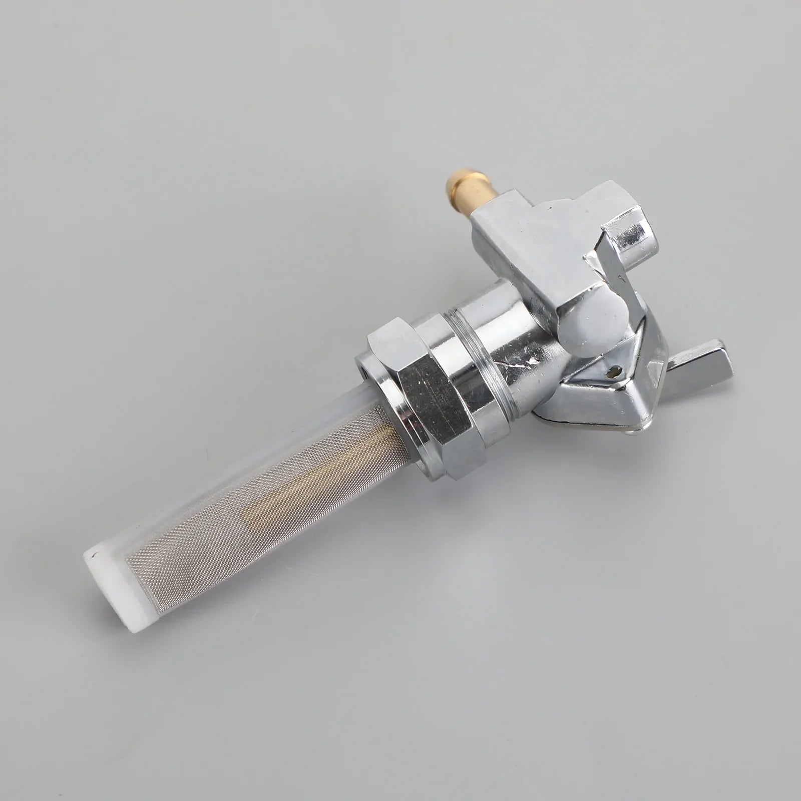 Valve de carburant Petcock sortie gauche pour Sportster Big Twin 1975-Up 13/16" générique