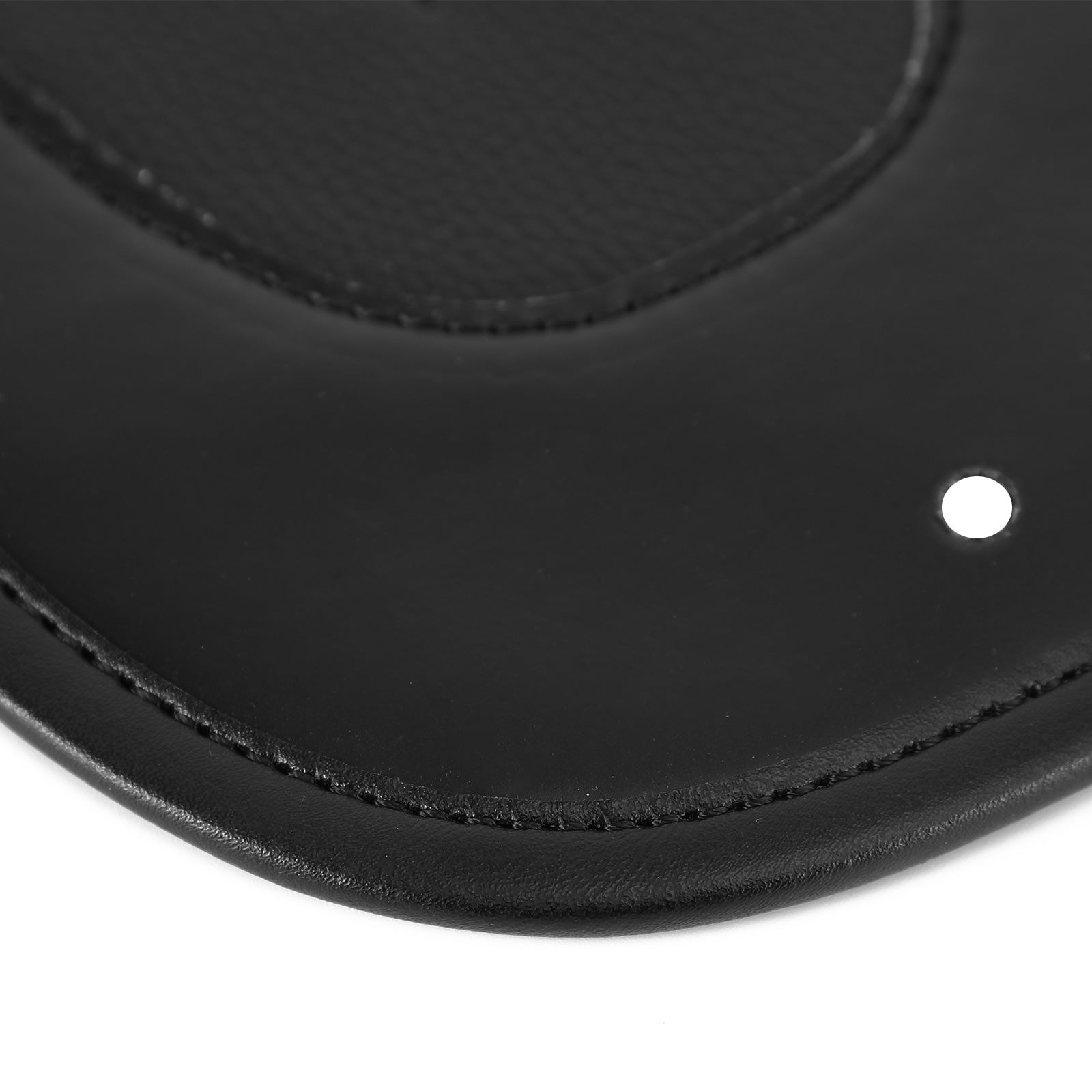 Flamme point cuir PU garde-boue arrière bavette siège Solo pour Touring Electra Road Glide générique