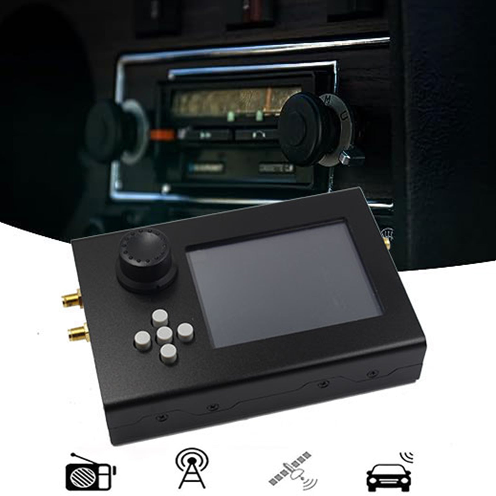 Hackrf One v1.7.3 Portapack H2 1 MH-6 GHz SDR zdefiniowany przez oprogramowanie bezprzewodowe