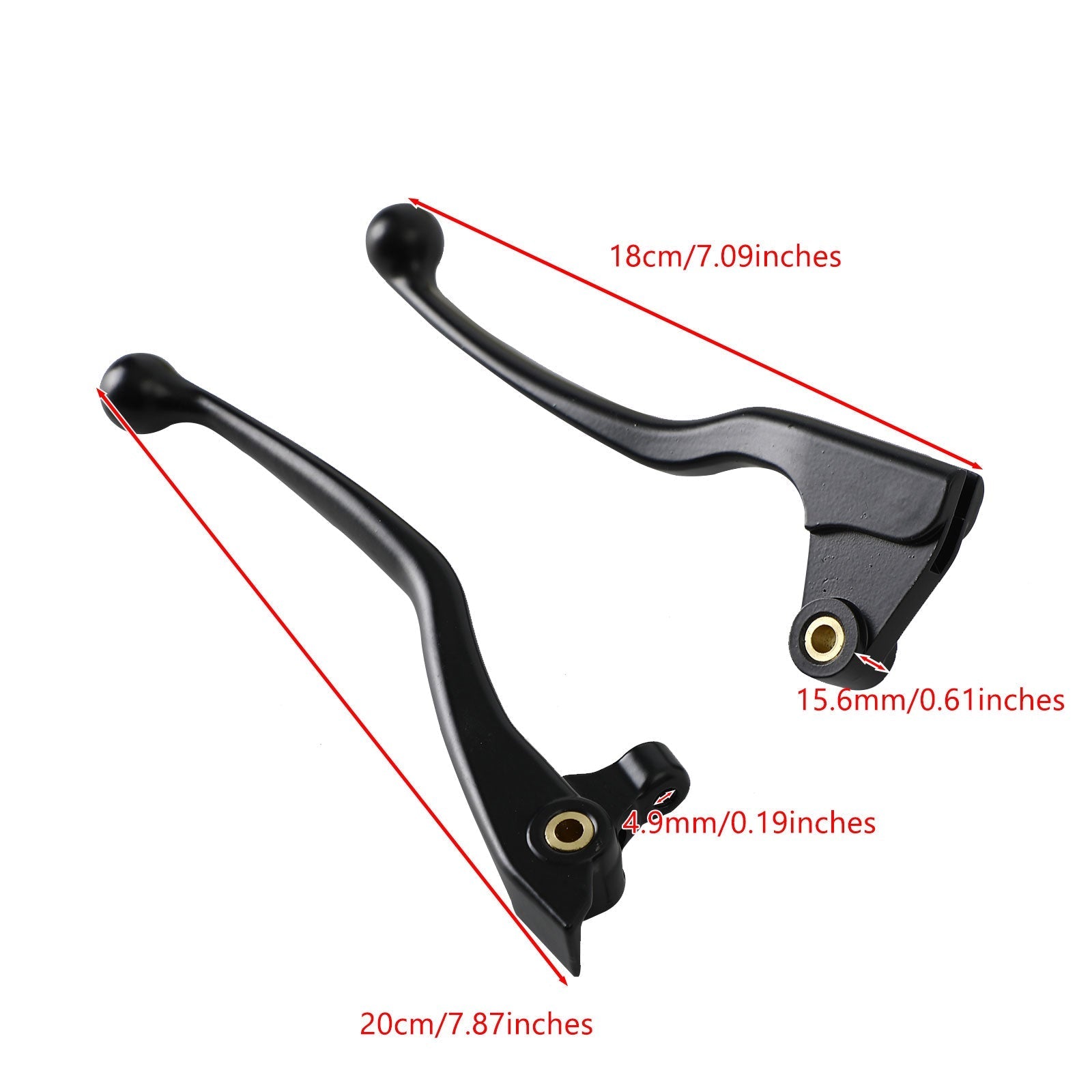 Ročice zavorne sklopke za Yamaha Dragstar XVS400 1996-2002 XVS650 1997-2002 Generic