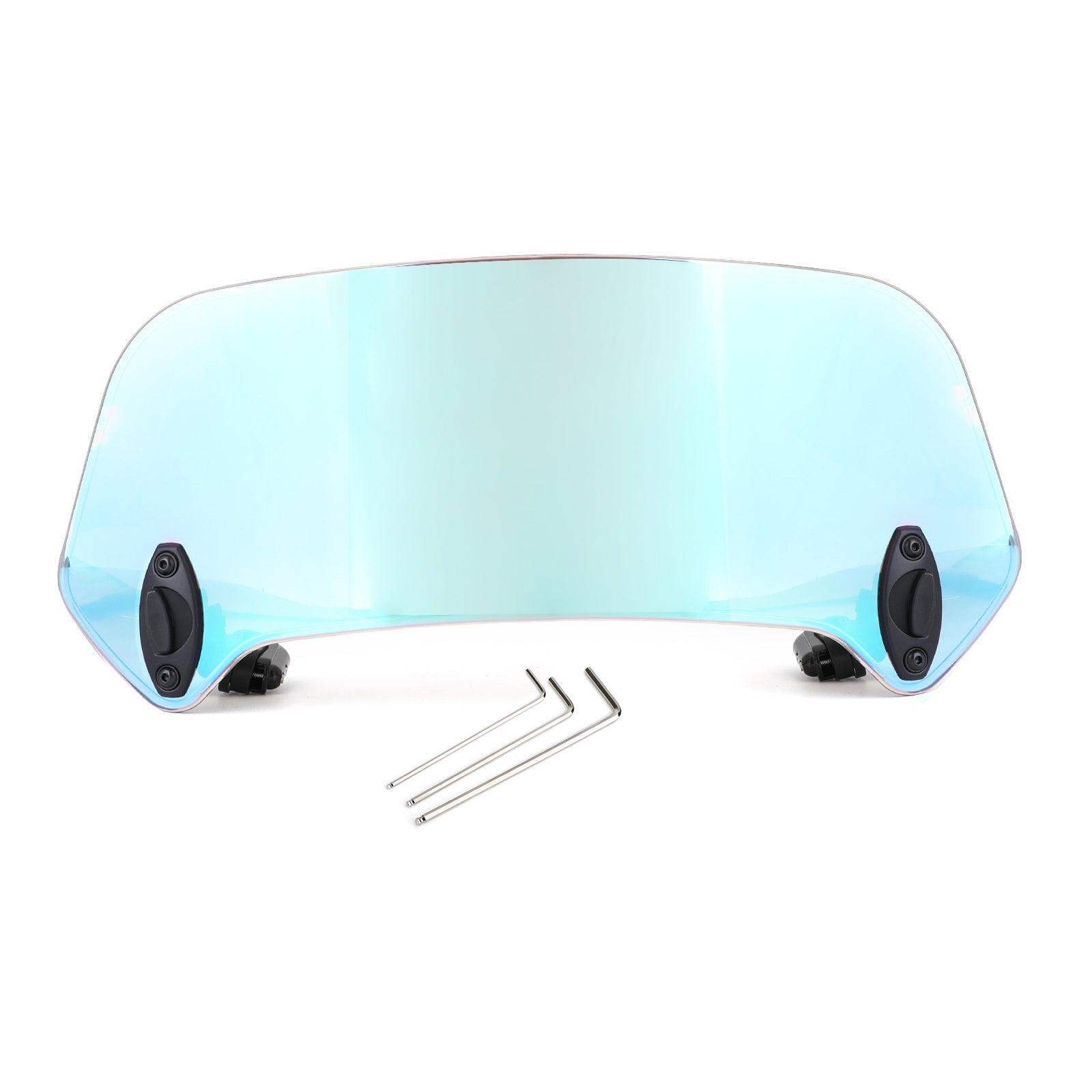 Clip regolabile in moto sul deflettore del vento di espansione del parabrezza