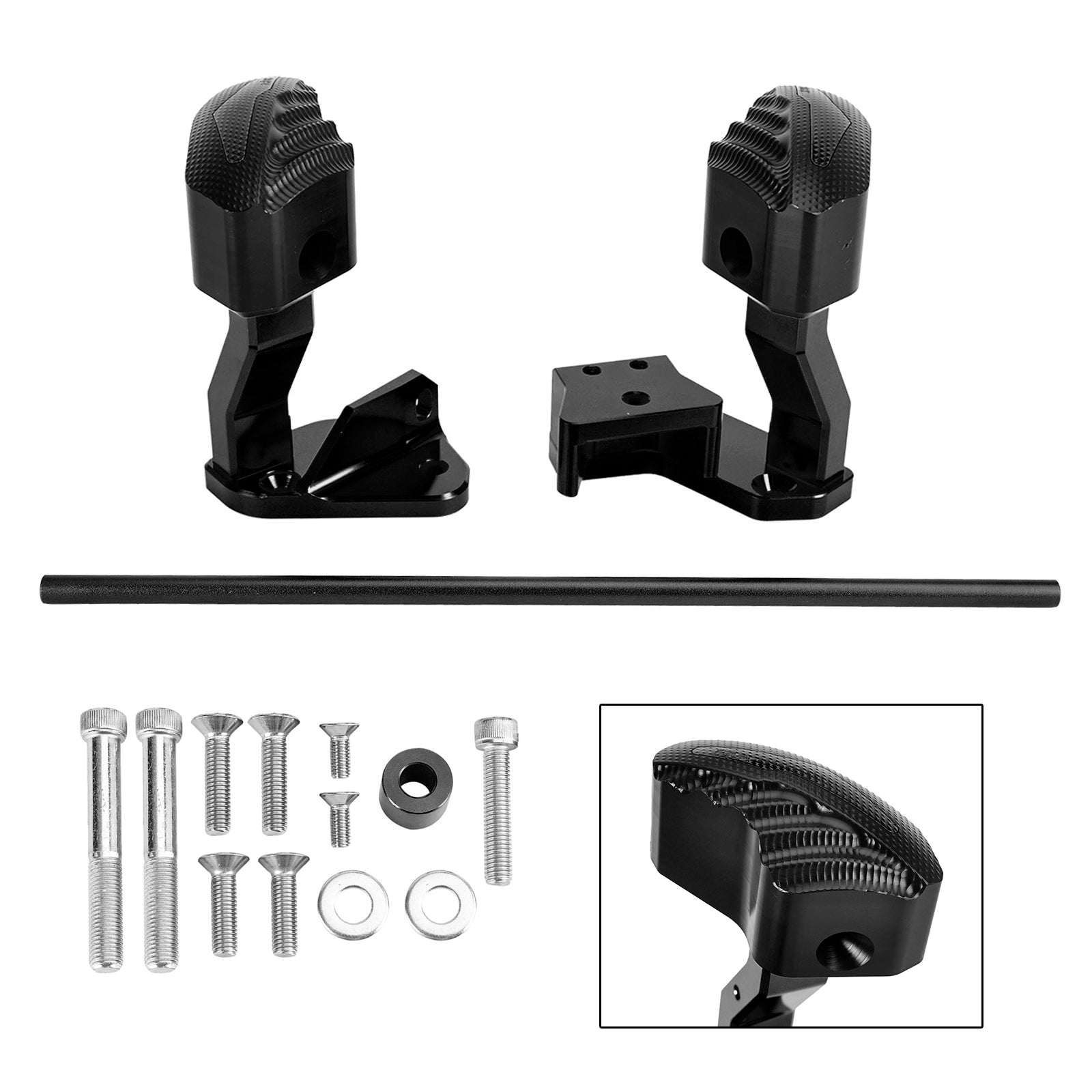 Suzuki GSXR1300 Hayabusa 2021-2023 Staattorin moottorin liukusäädin CNC Protector Pad