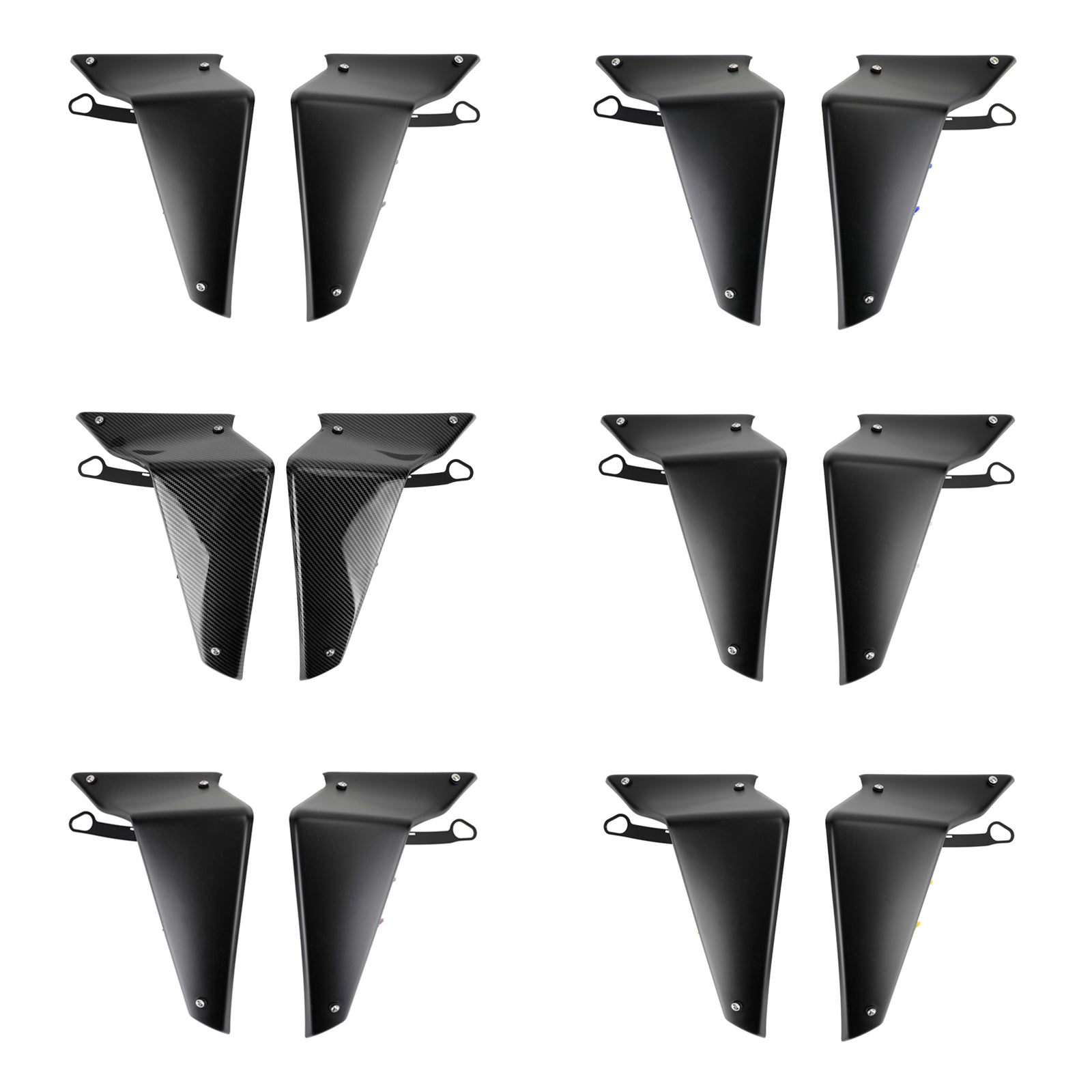 Aerodynamische vleugel-deflector Yamaha MT-09 SP FZ 09 2021-2022