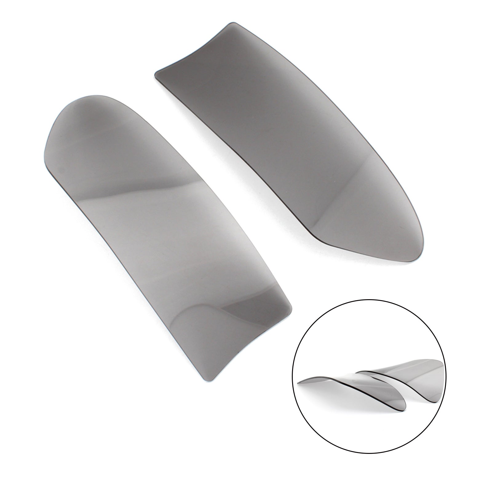 Obiektyw przed przednim reflektorem obiektywu nadaje się do Honda CBR 600 RR 13-18 Generyczny dym