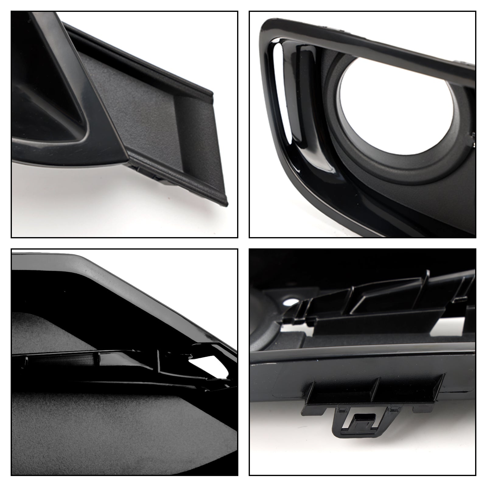 BMW 3-sarjan F30 F31 2013-2015 2kpl etupuskurin sumuvalon säleikön suojat