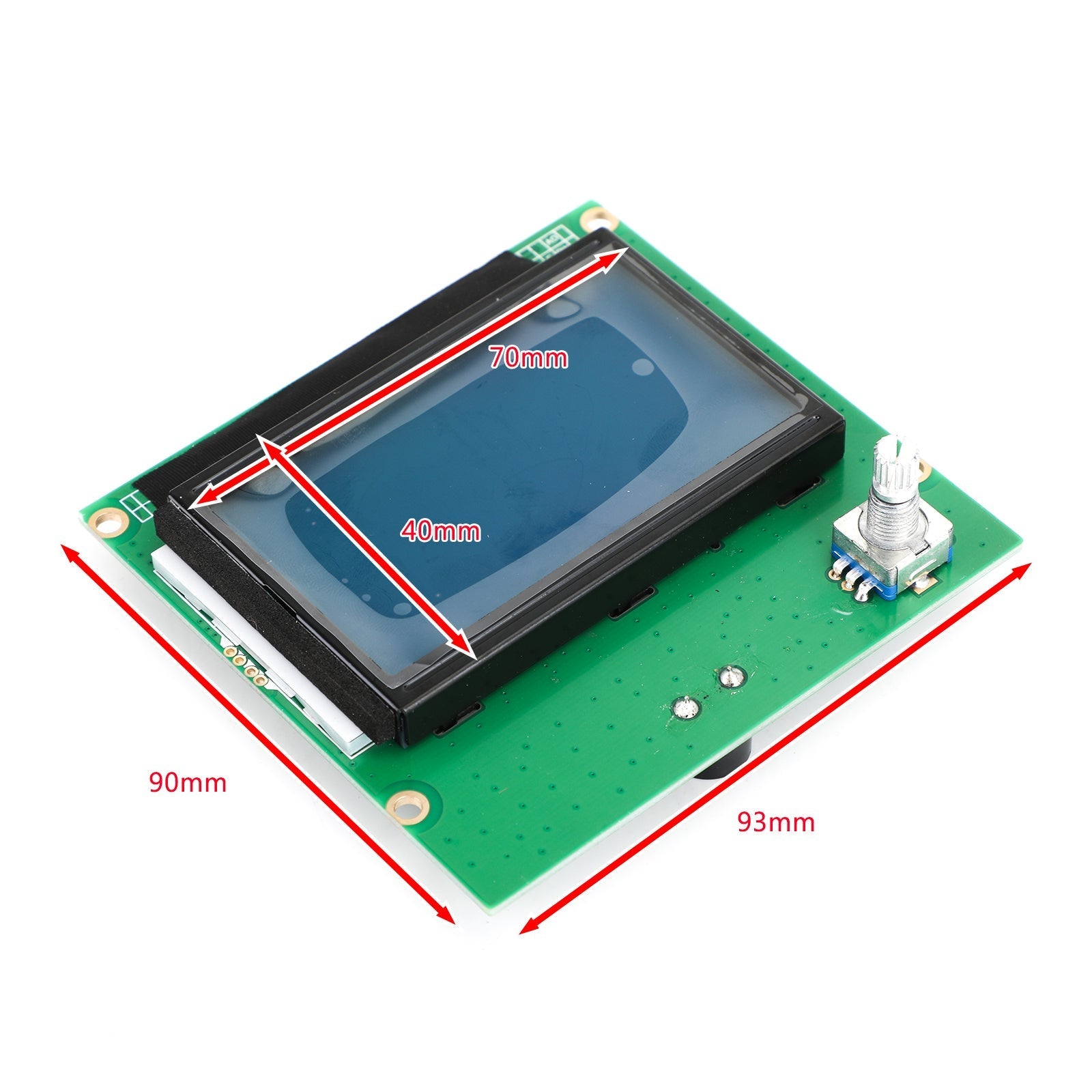 Kit display LCD di ricambio per stampante 3D a 2 fili per Creality 3D CR-10 S