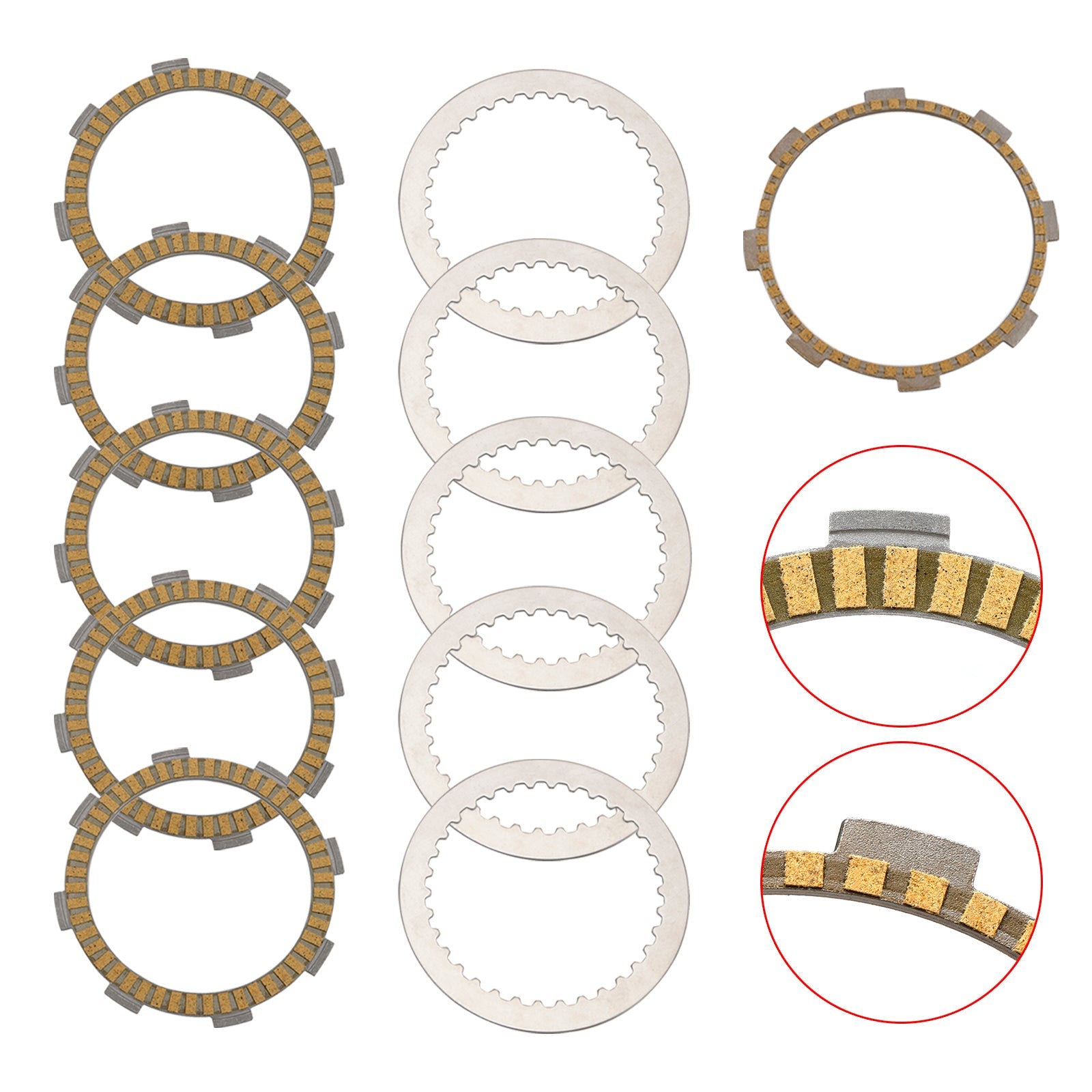 90132011000 / 90132111000 RC200 2014-2022 Koppelingsfrictieplaatset
