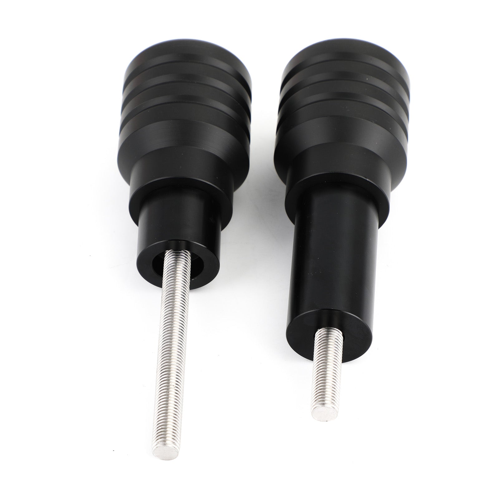 Zwarte anti-crash frame sliders beschermer voor Kawasaki ZX25R Ninja 250 20-21 Generiek