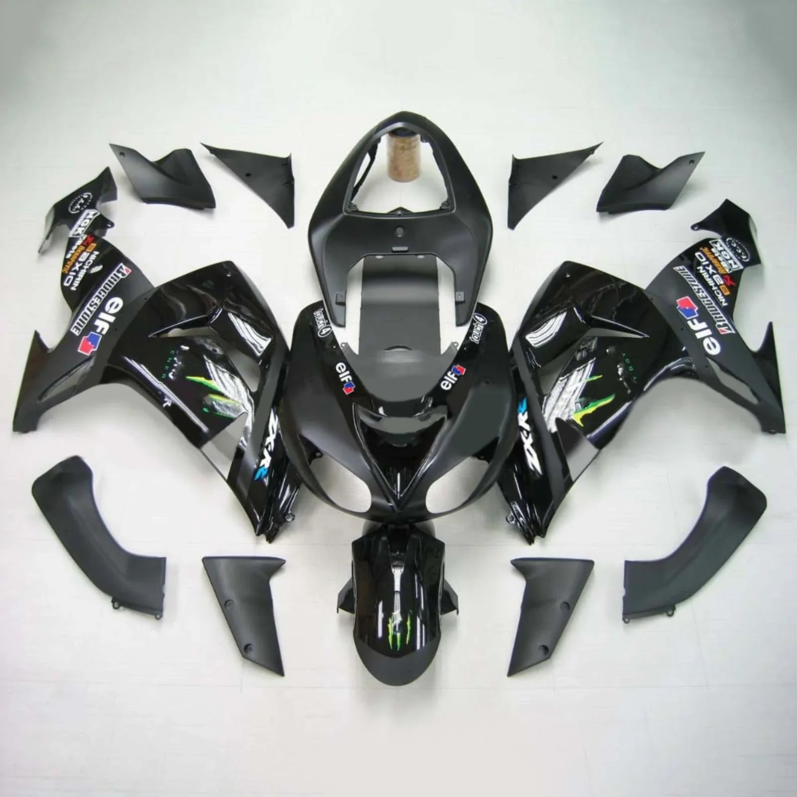 Kit de carénage Amotopart pour Kawasaki ZX10R 2006-2007 Générique