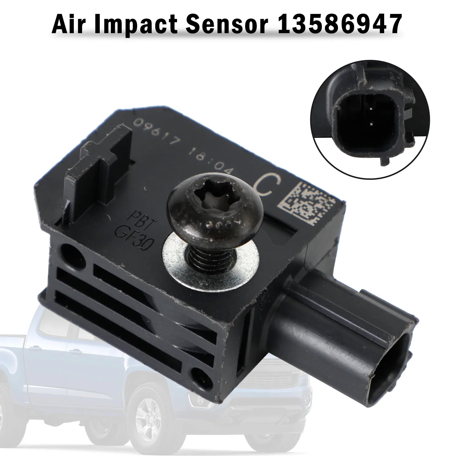 13586947 Sensore impatto aria lato posteriore sinistro/destro Chevrolet Buick GMC