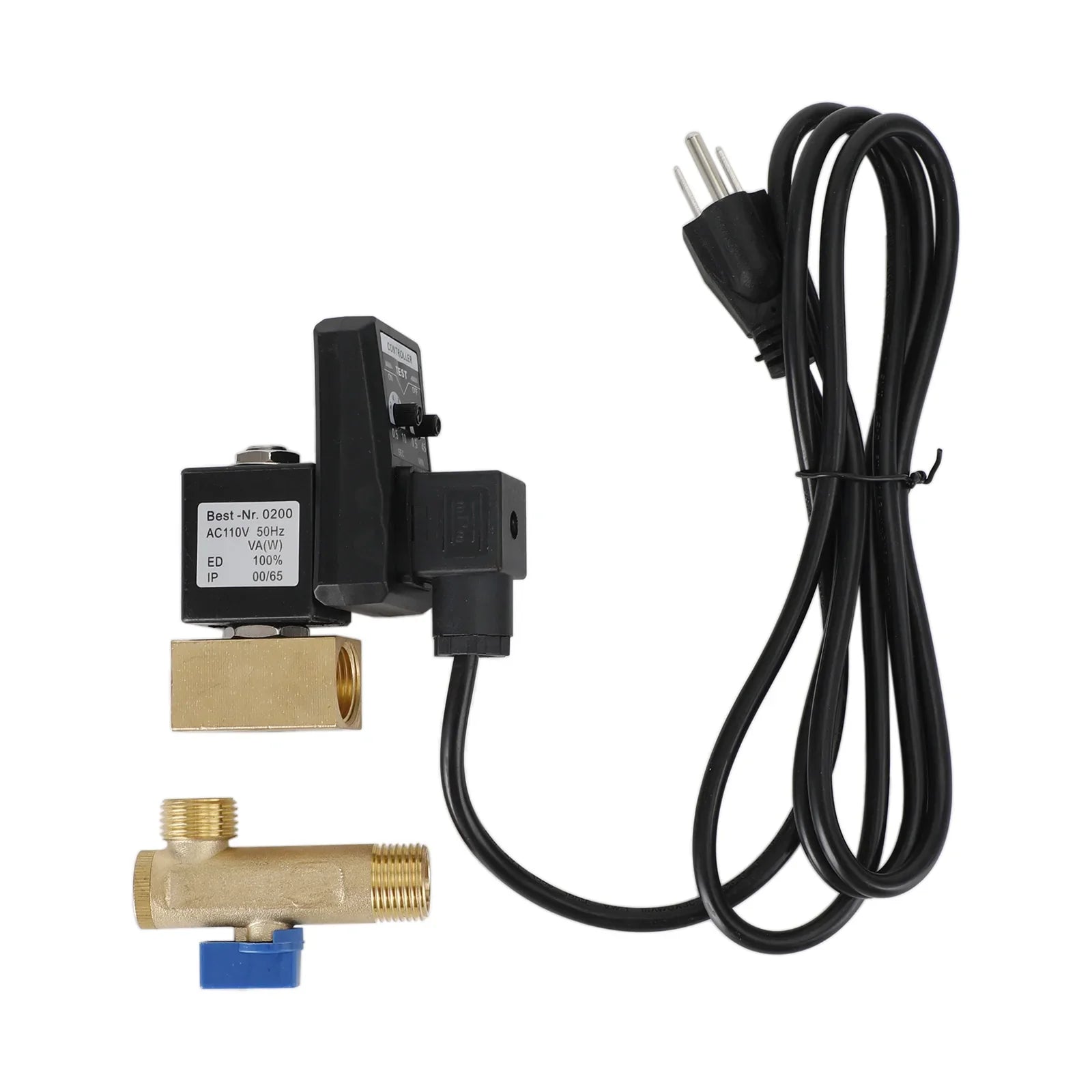 Ac110V 1/2" Valvola di scarico dell'umidità dell'acqua del serbatoio dell'aria temporizzata elettronica automatica