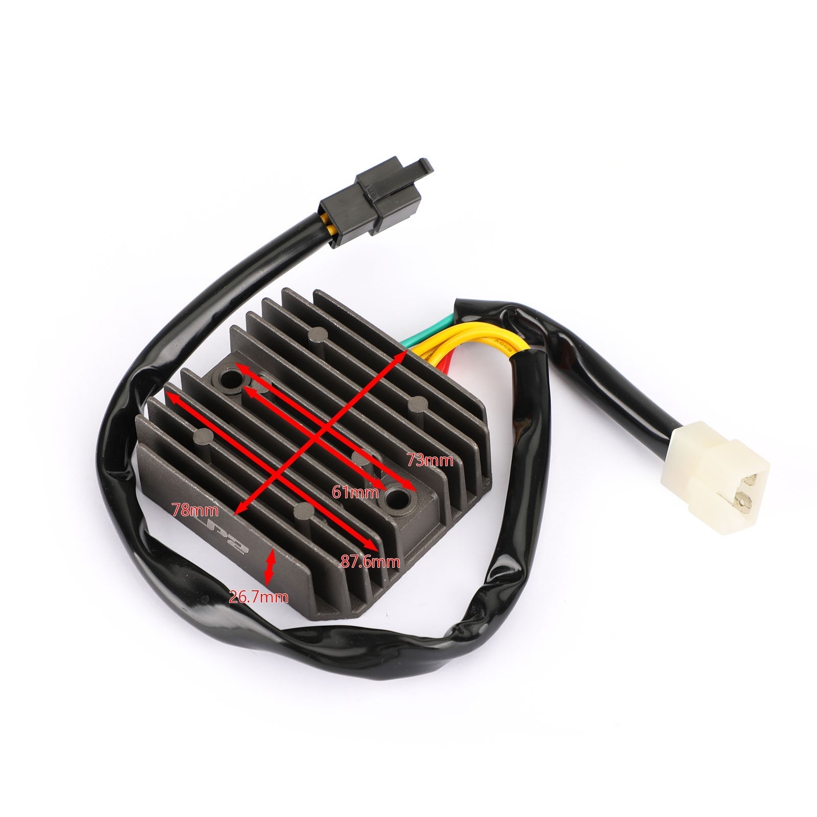 Spanningsregelaar Geschikt voor Honda NT650 Hawk GT 650 A AC / Bros 400 NC25 1988-1991 Generiek