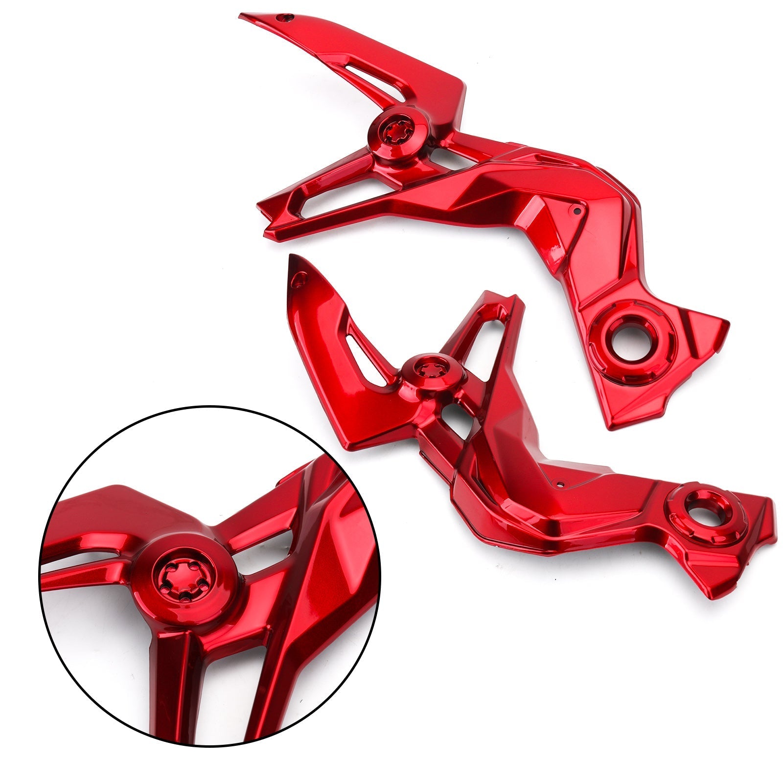 Motocykl ABS ABS Ochrona plastiku rejestracja Kawasaki Z900 2020-2021 Generic