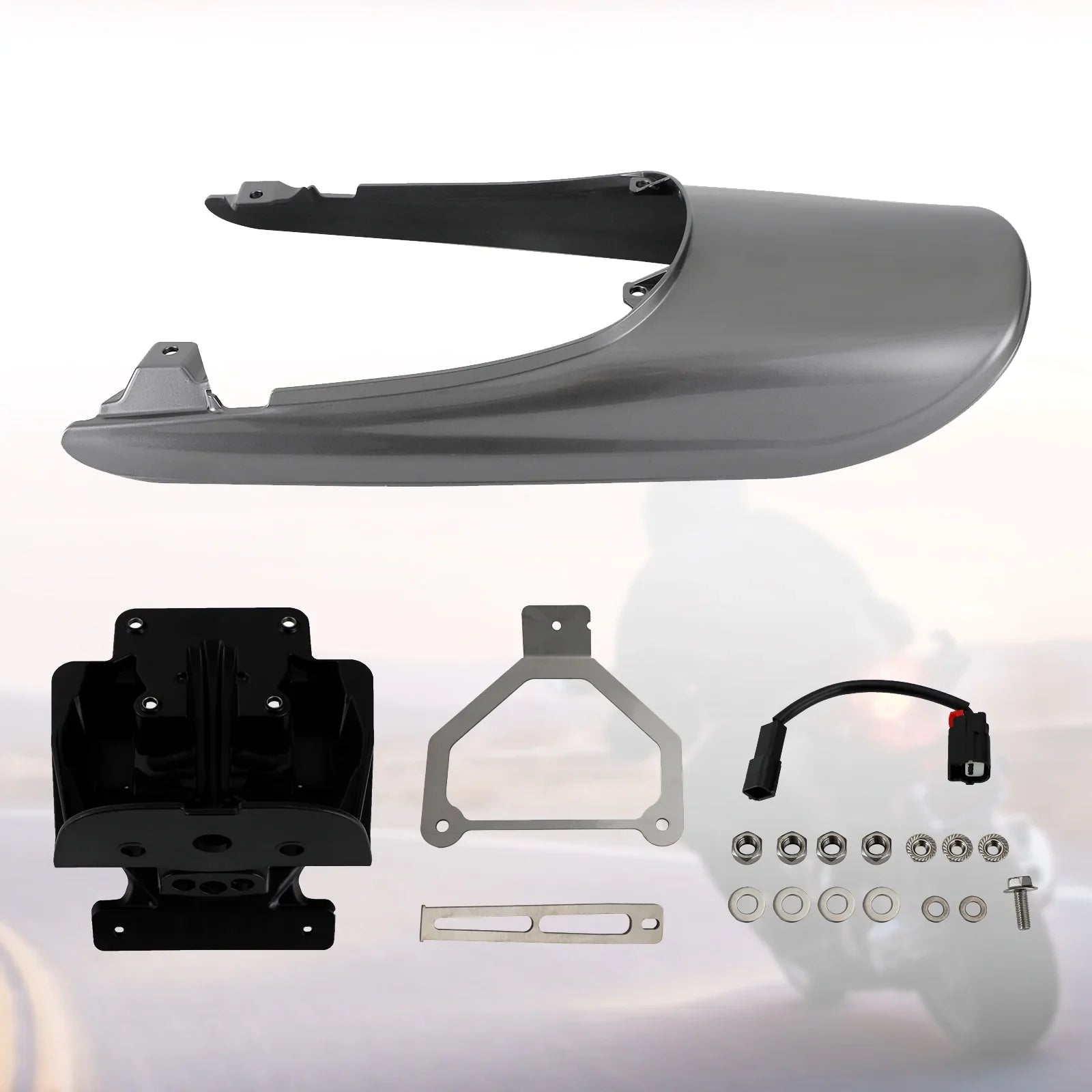 Kawasaki Z900RS 2018-2022 Ogon Fairing + Obsługa tablicy rejestracyjnej