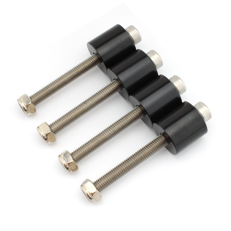 Zwarte stuurverhogerset van 1 inch voor Suzuki Hayabusa GSX 1300R 99-19 Generiek