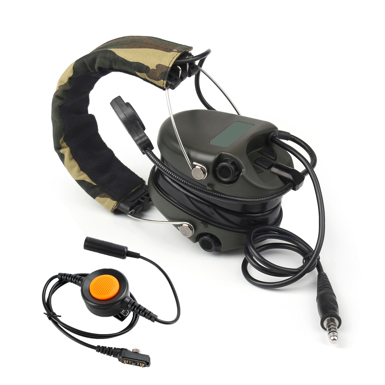 Casque de réduction de bruit H60, 6 broches, U94 PTT, pour Hytera PD780/700G/580