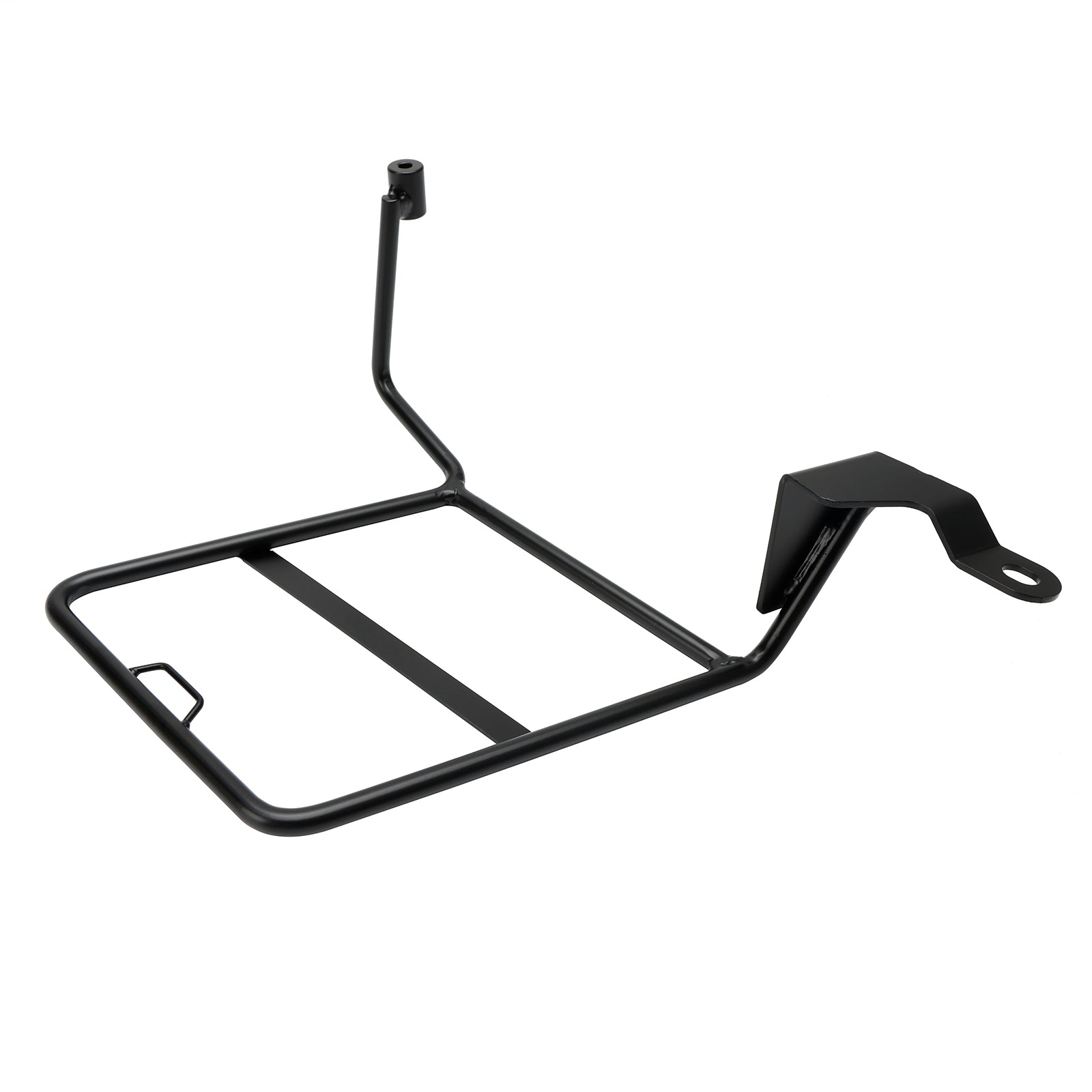 Boczna torba podsiodłowa Honda Ct125 Hunter Cub Trail, czarna, lewa