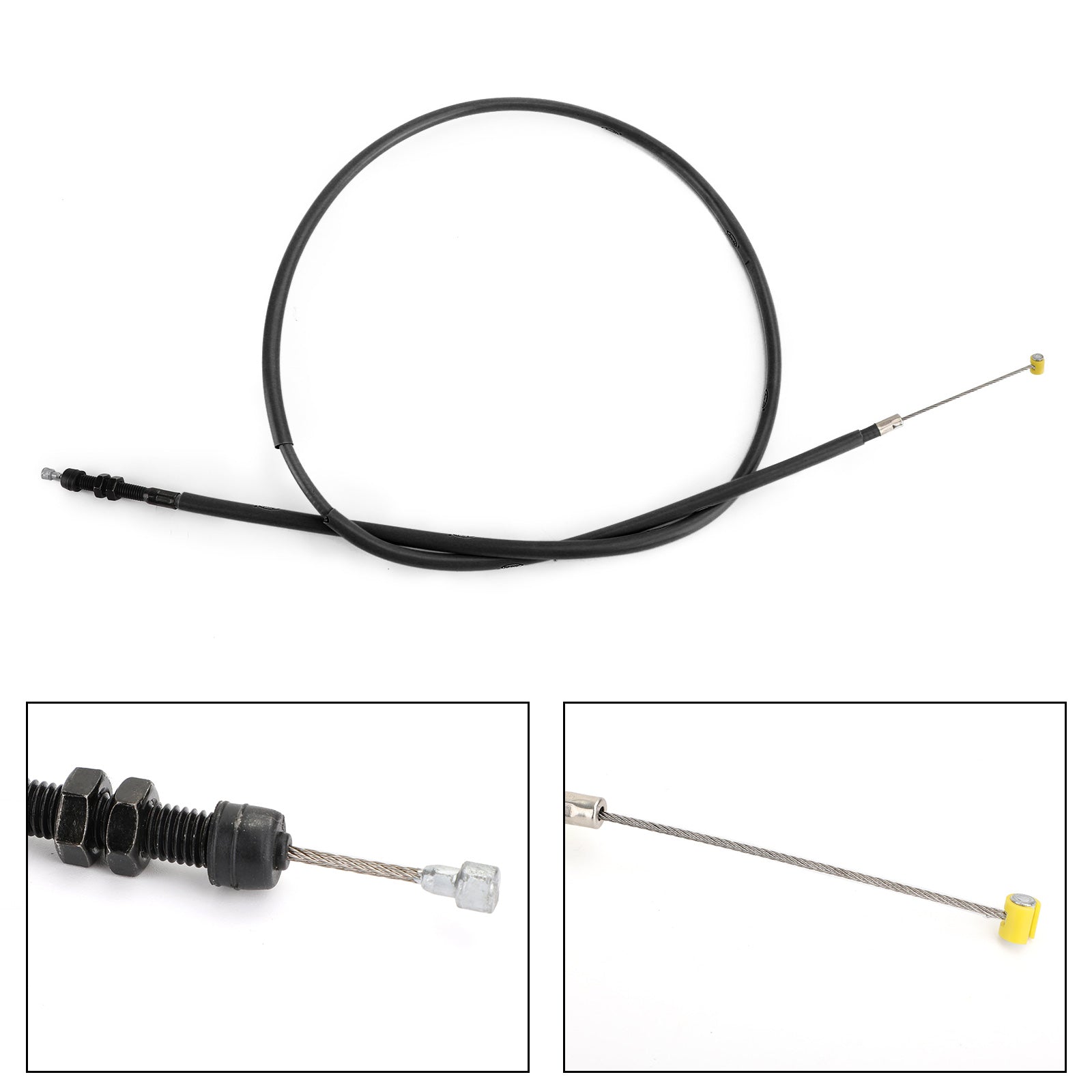 Remplacement de fil d'acier de câble d'embrayage de moto pour YAMAHA YZF-R1 2009-14 noir générique