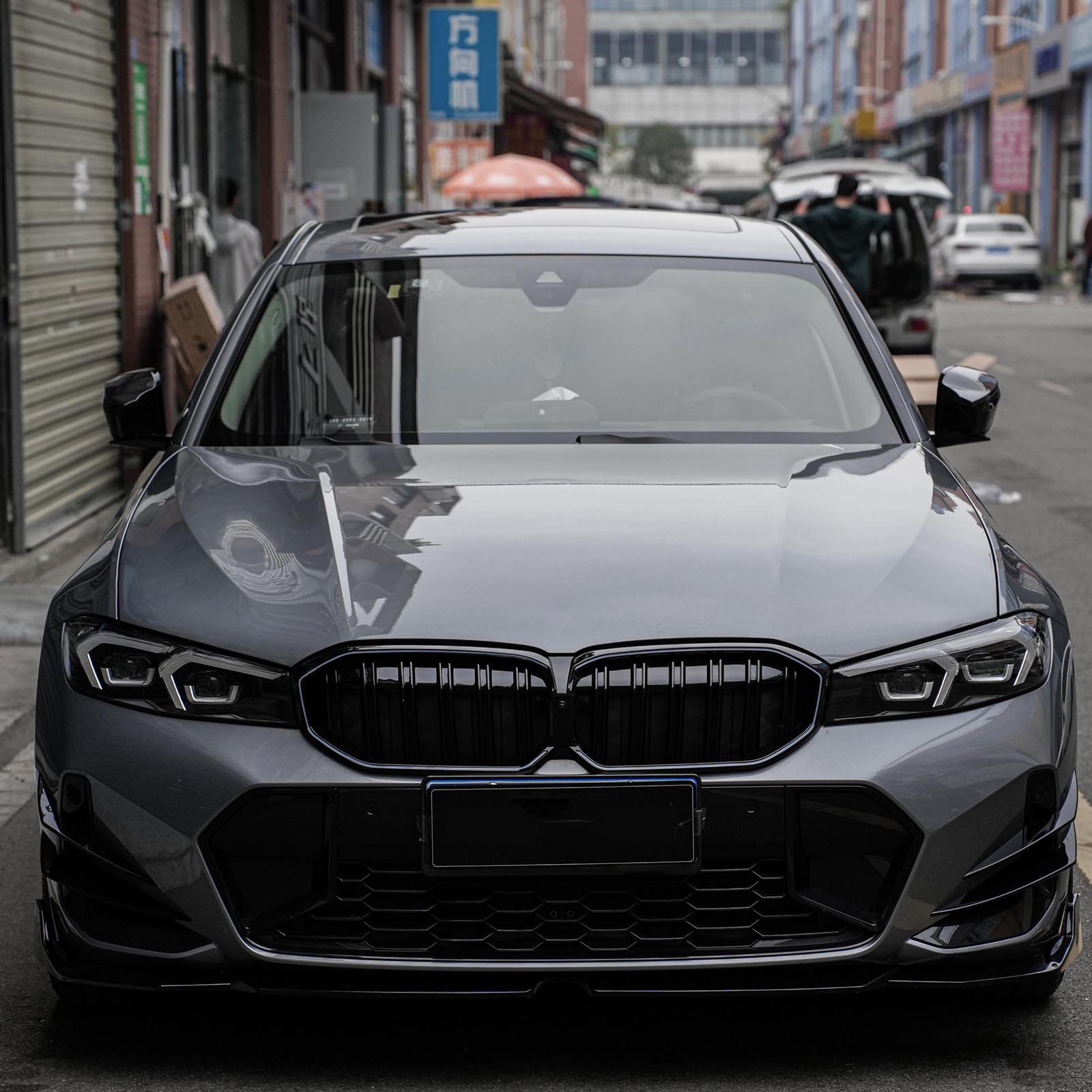 Griglia anteriore nera a doppia linea BMW Serie 3 G20 G28 2023-2024