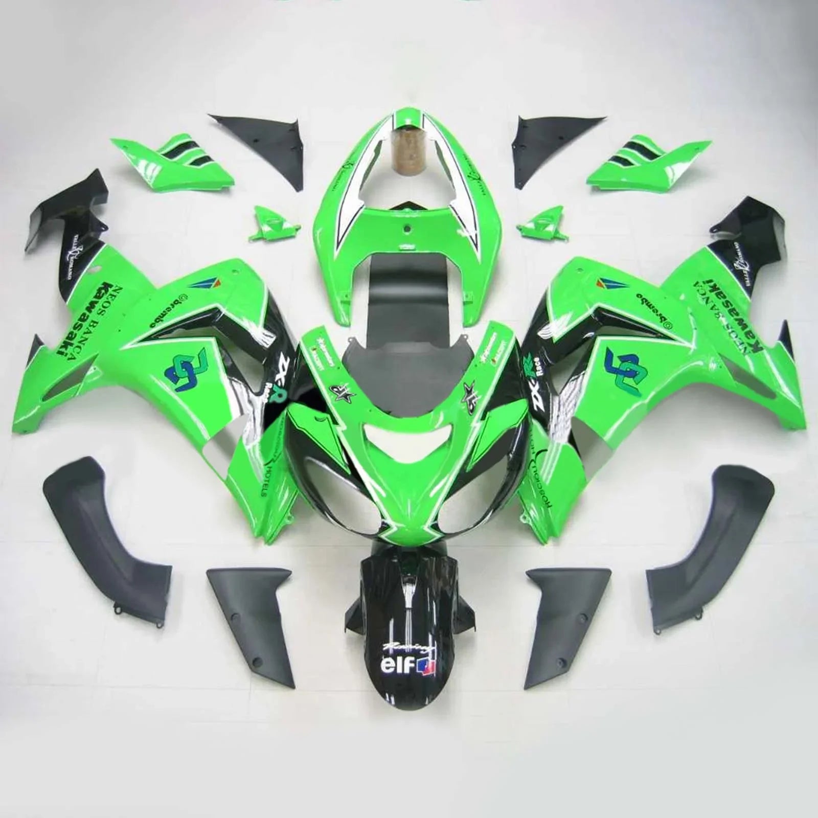 Amotopart kuipset voor Kawasaki ZX10R 2006-2007 Generiek