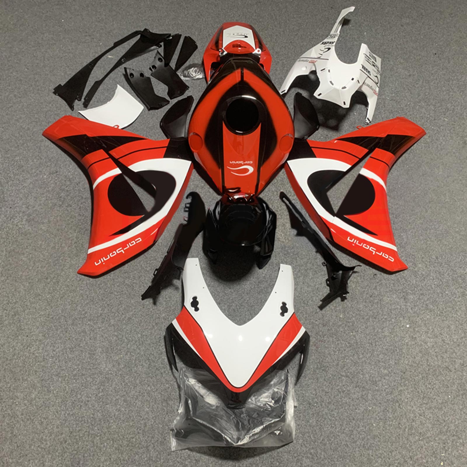 Amotopart Honda CBR1000RR 2008-2011 ABS muovinen korin suojasarja