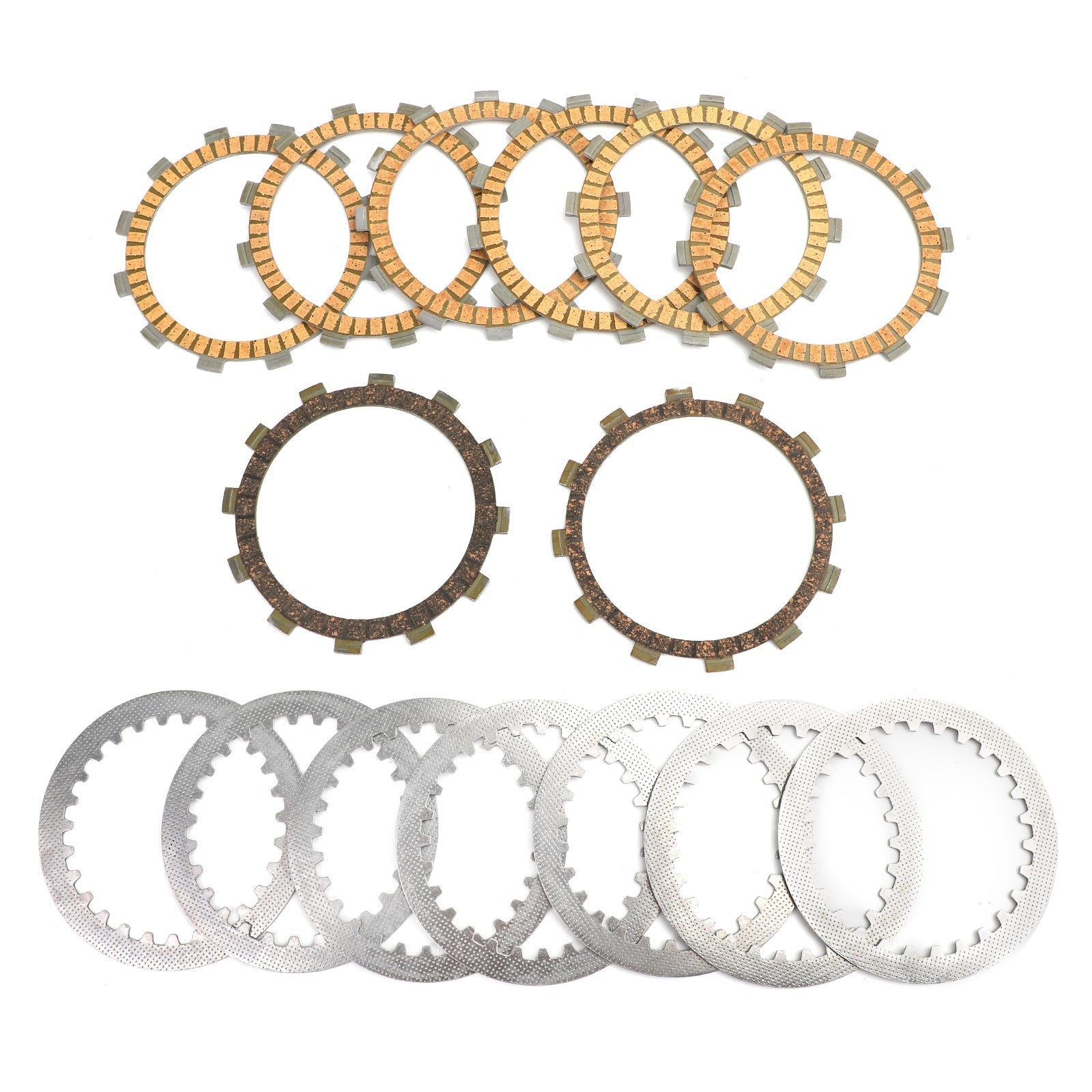 Kit Frizione e Dischi Attrito in Acciaio per Yamaha FZ6 FZ6R XJ6 XJ6F XJ6FA XJ6N/S Generico