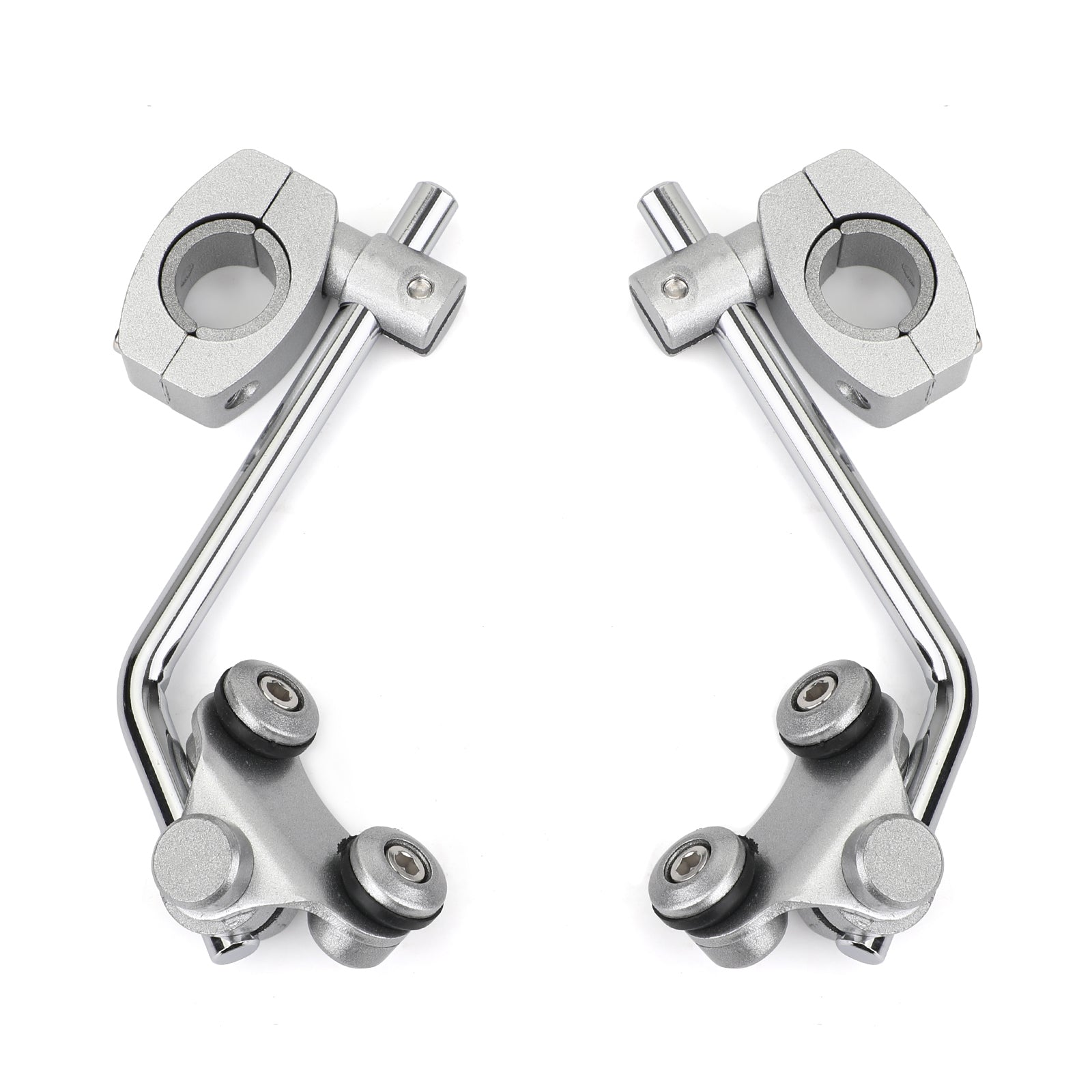 Universal Motorcycle 7/8 ''22mm Standard Guidon Pare-Brise Support Mount Clamp Generic