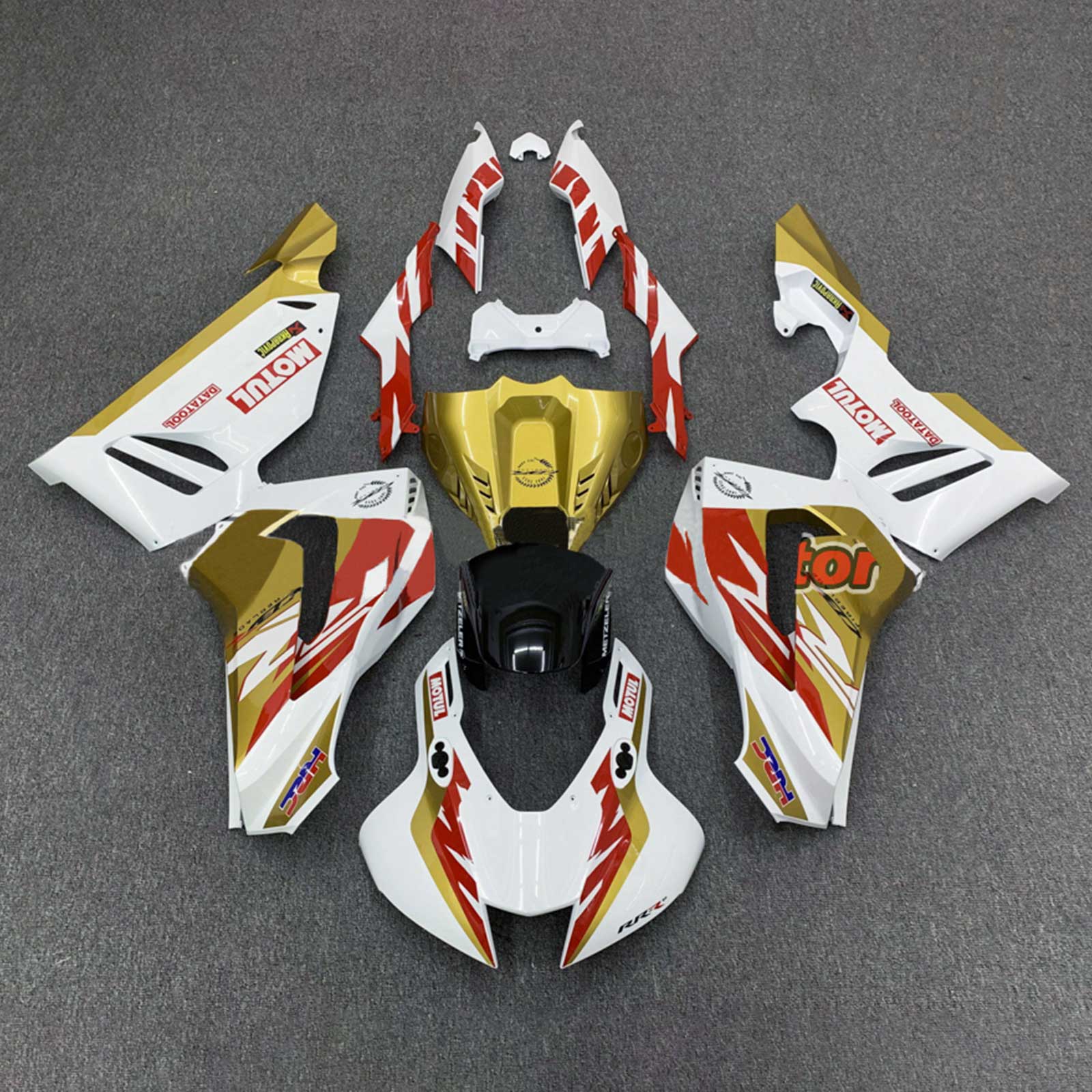 Amotopart Honda CBR1000RR-R 2020-2023 ABS muovinen korin suojasarja