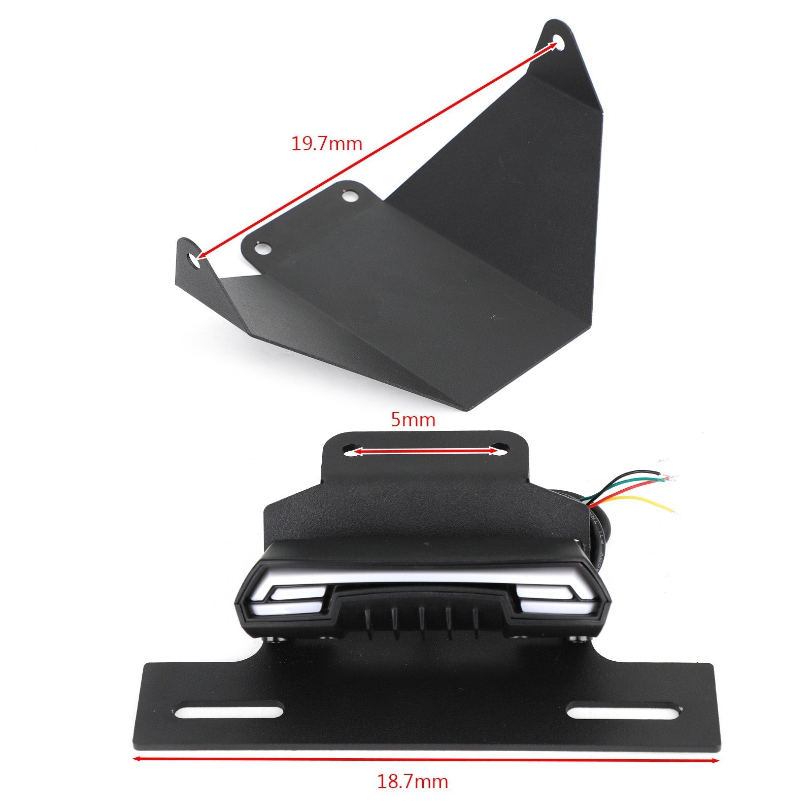 Support de cadre de support de plaque d'immatriculation YAMAHA BOLT R-SPEC XV950R 2014-2019