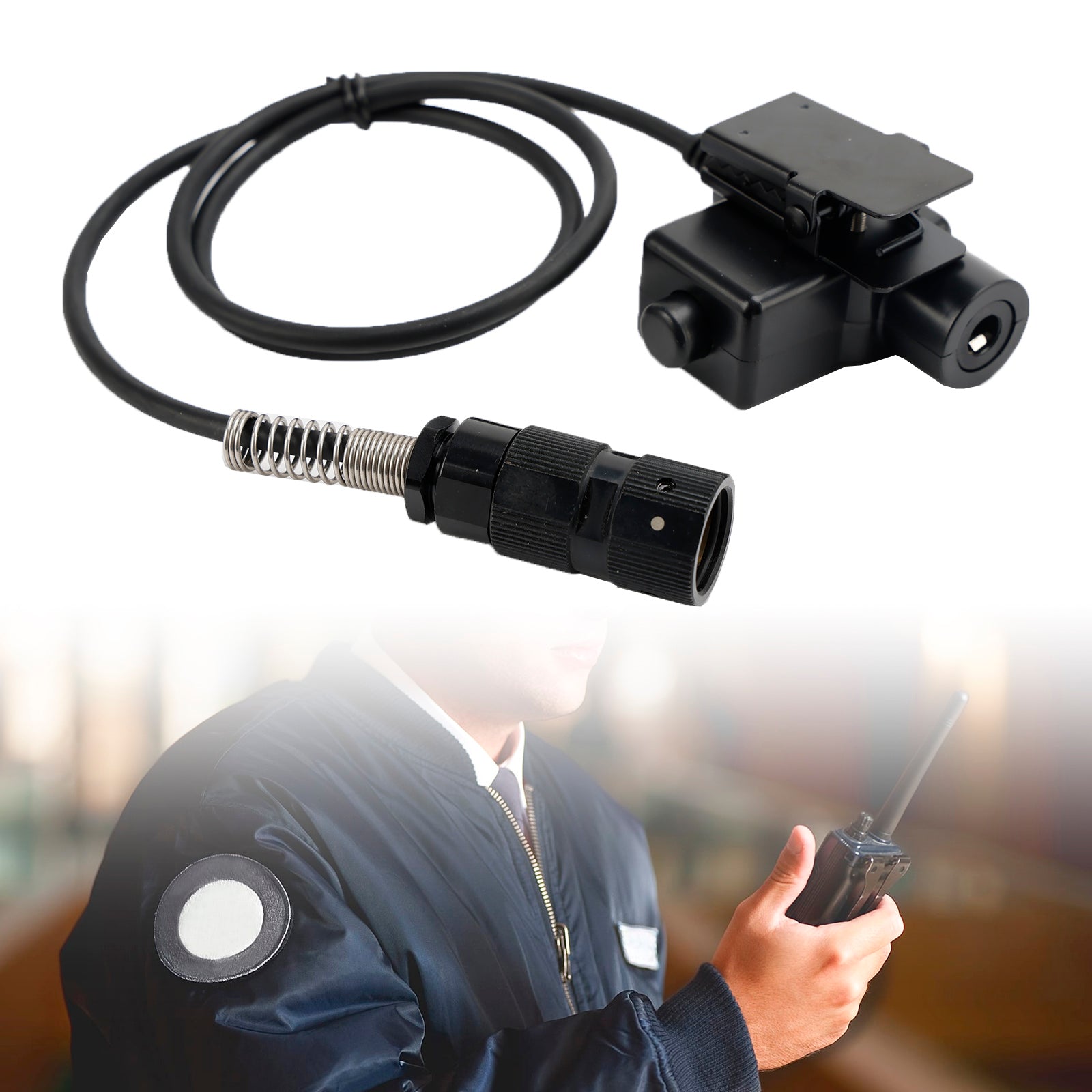 6 Pin U94 PTT Sleutelschakelaar Connector voor AN/PRC-152 AN/PRC-148 U329 Radio Handvat