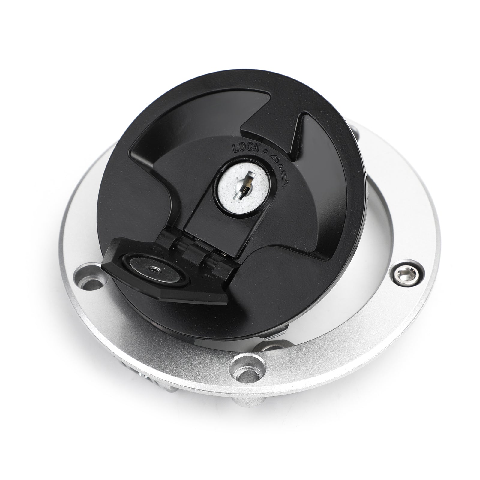 Contactslot Brandstof Gas Cap Seat Lock Montage Voor Kawasaki ZX636 ZX1000 Ninja 11-19 Generiek