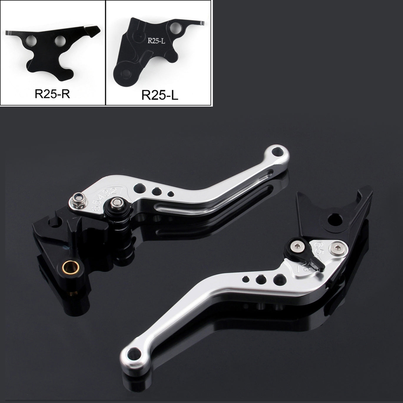 Leve di palo del freno corto per Yamaha YZF R25 2014-2015/YZF R3 2015 Generico