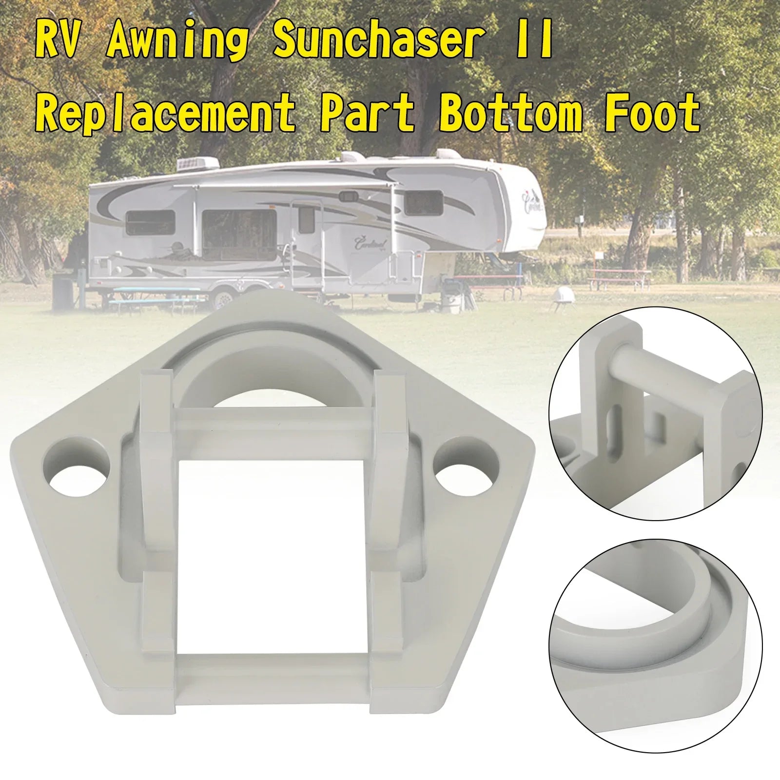 Vervanging Sunchaser II luifel-trapas U Aluminium RV-luifelhardware Generiek