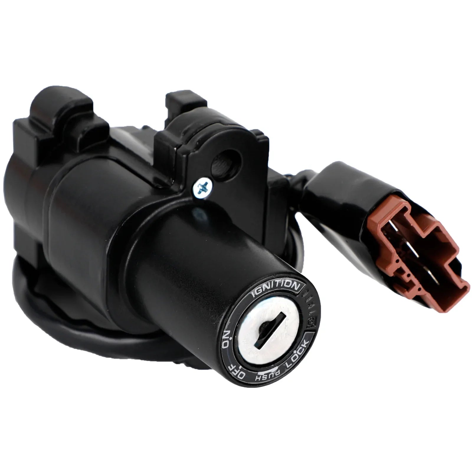 Conjunto de bloqueo de interruptor de llave para Honda CRF250L/LA 13-2020, tapa de combustible de bloqueo de asiento de encendido genérico