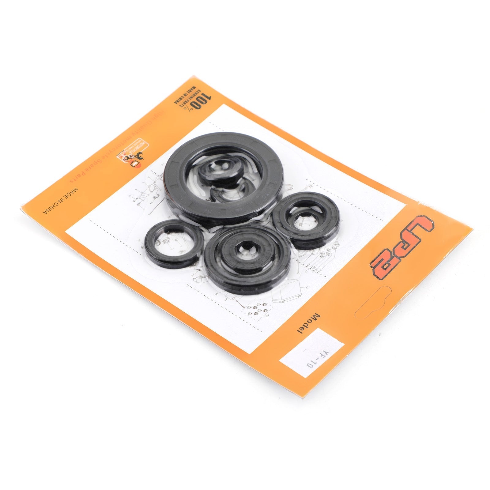 Kit completo paraolio motore - 8 pezzi per Honda CR250R 88-91 CR500R 89-01 CR-250R generico