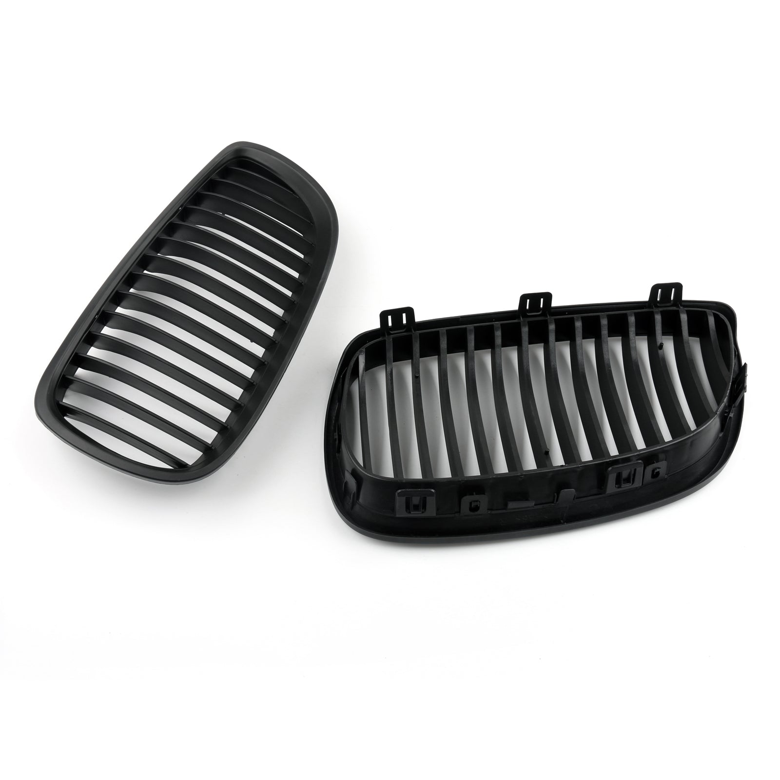 Na lata 2006-2009 BMW E92 E93 2DR LCI przedni grill siatka grillowa matowy czarny ogólny