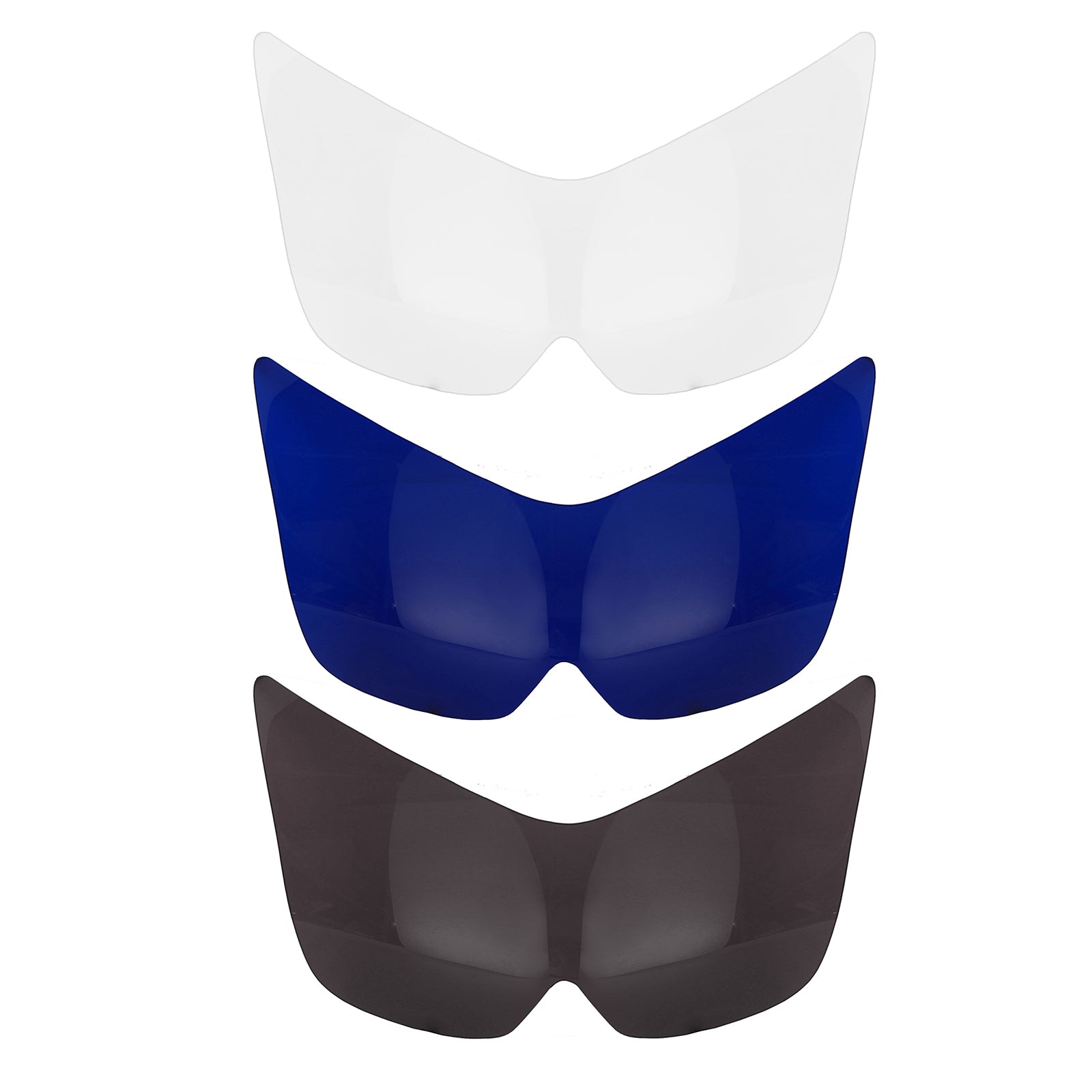 Beschermende deksel van koplamplens voor koplamp voor Kawasaki Ninja Z1000 03-06 Blue Generic