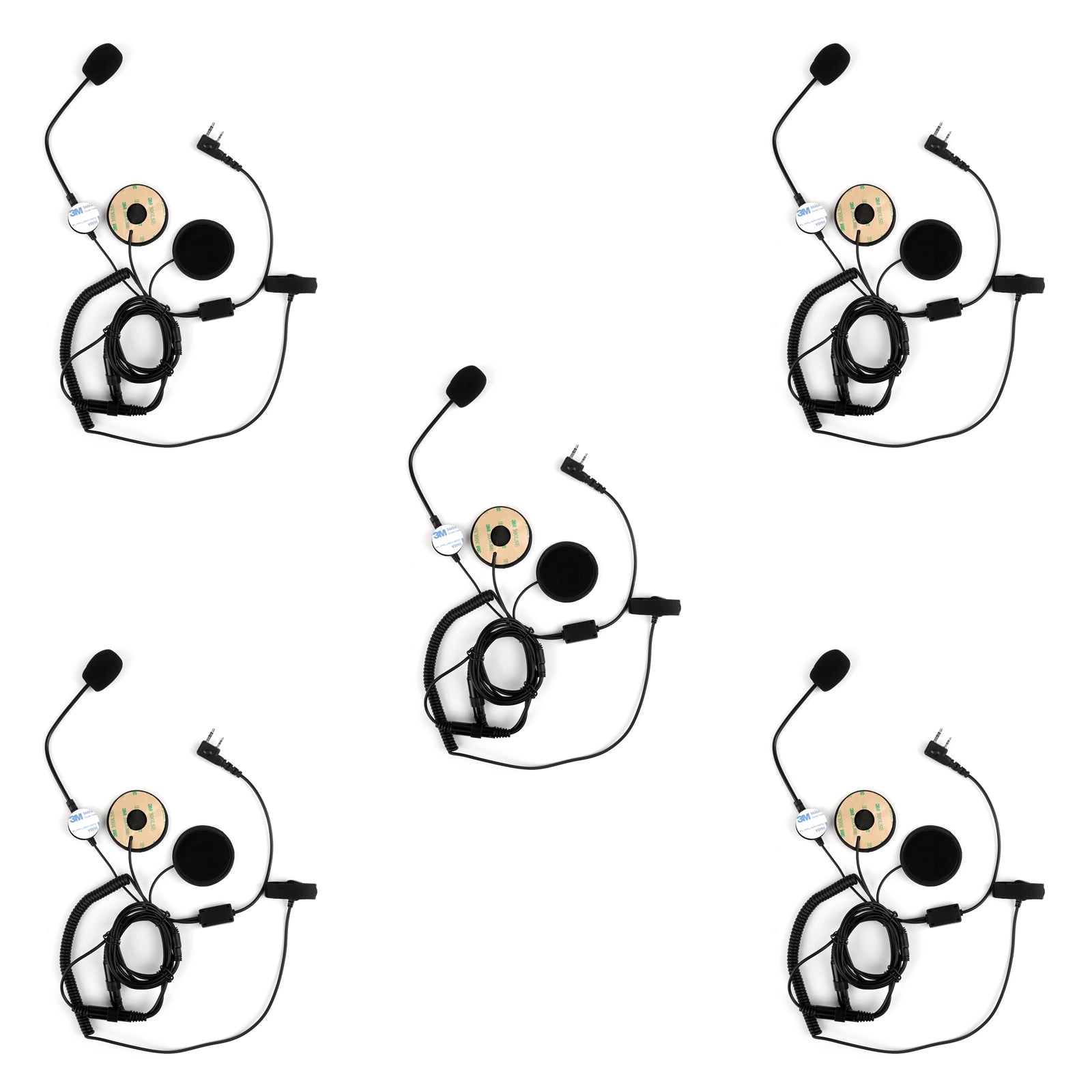 Motorne taktične čelade PTT slušalke za Kenwood Baofeng UV5R Radio 2 -Way