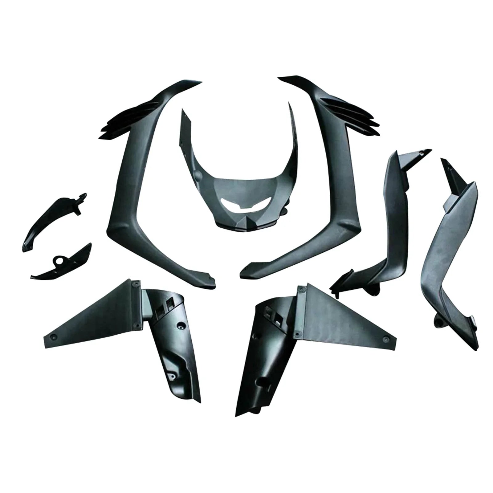 Amotopart Kawasaki Z1000SX 2010-2015 Ongelakte kuipspuitgietmatrijs