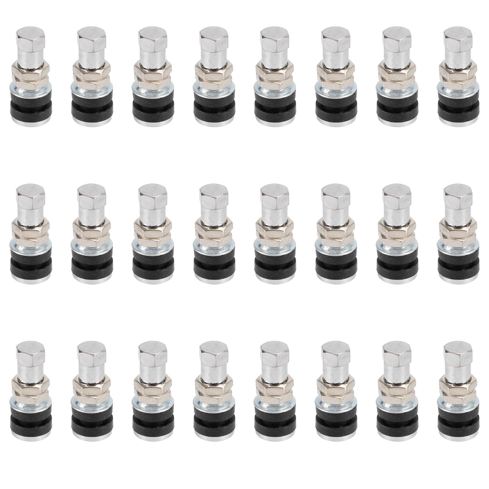 24 stks TR-161 Bout in Ventiel Metalen Tubeless Klem Snap-in Velg