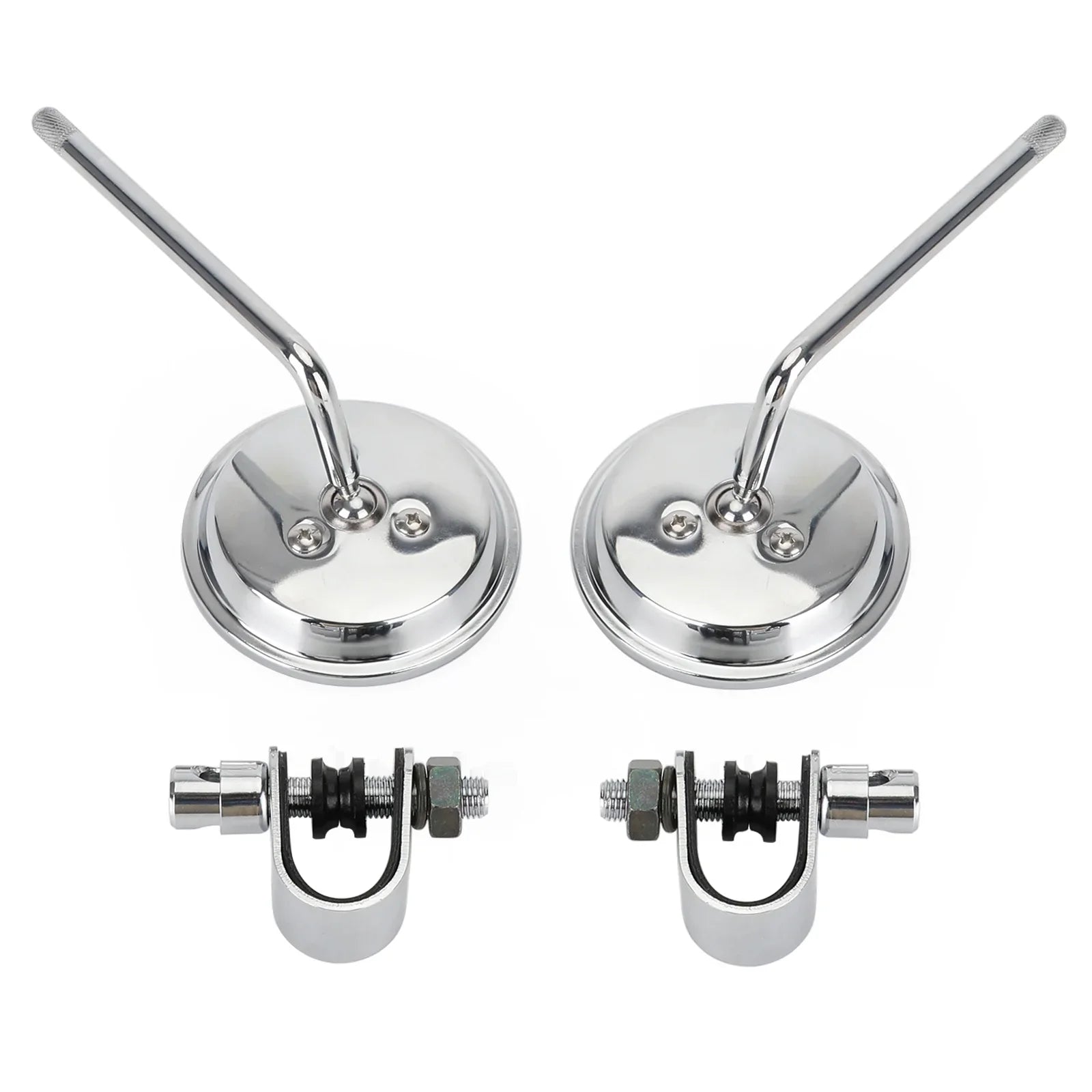 Old Style Pliers 3 "Round Mirrors -tang voor café racer chopper bobberpaar generiek