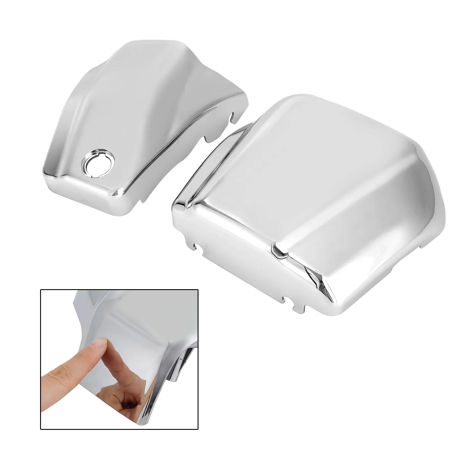 Tapa lateral bateria Yamaha V-STAR 1100 XVS1100 1999-2011