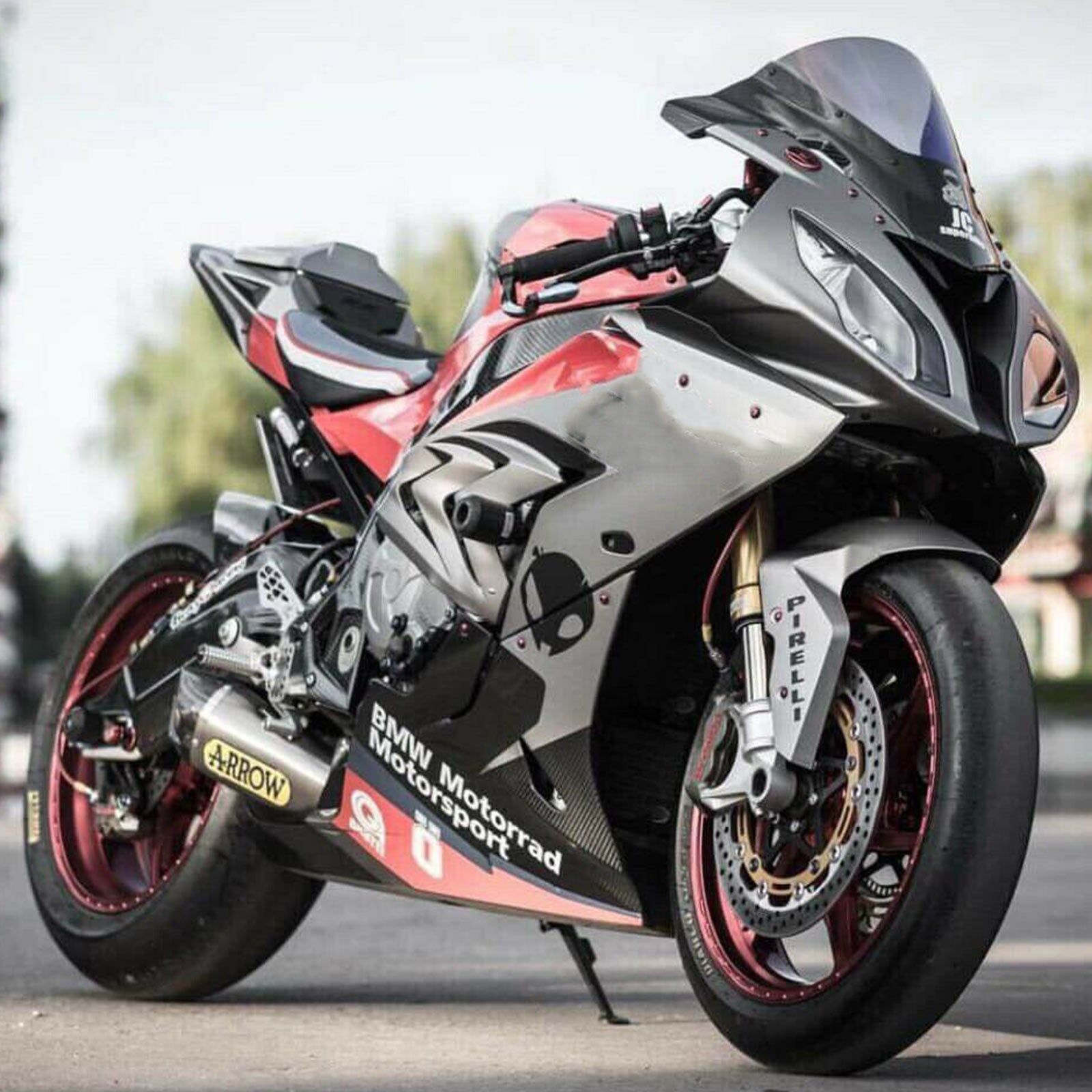 Kit carenado inyección Amotopart carrocería plástico ABS para BMW S1000RR 2009-2014 generico