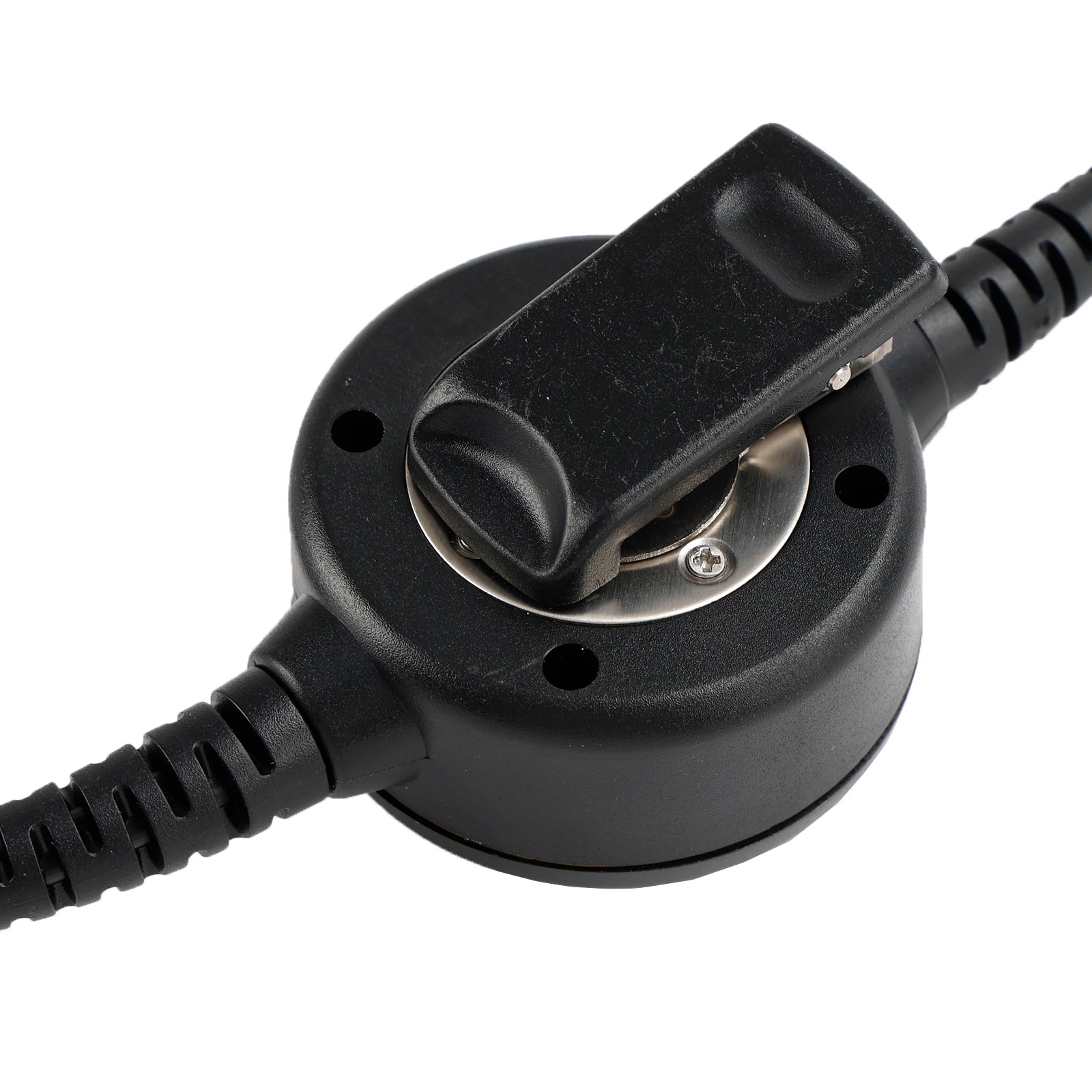 Cuffia tattica per gola con spina grande da 7,1 mm 6 pin U94 PTT per Hytera PD780/700G/580